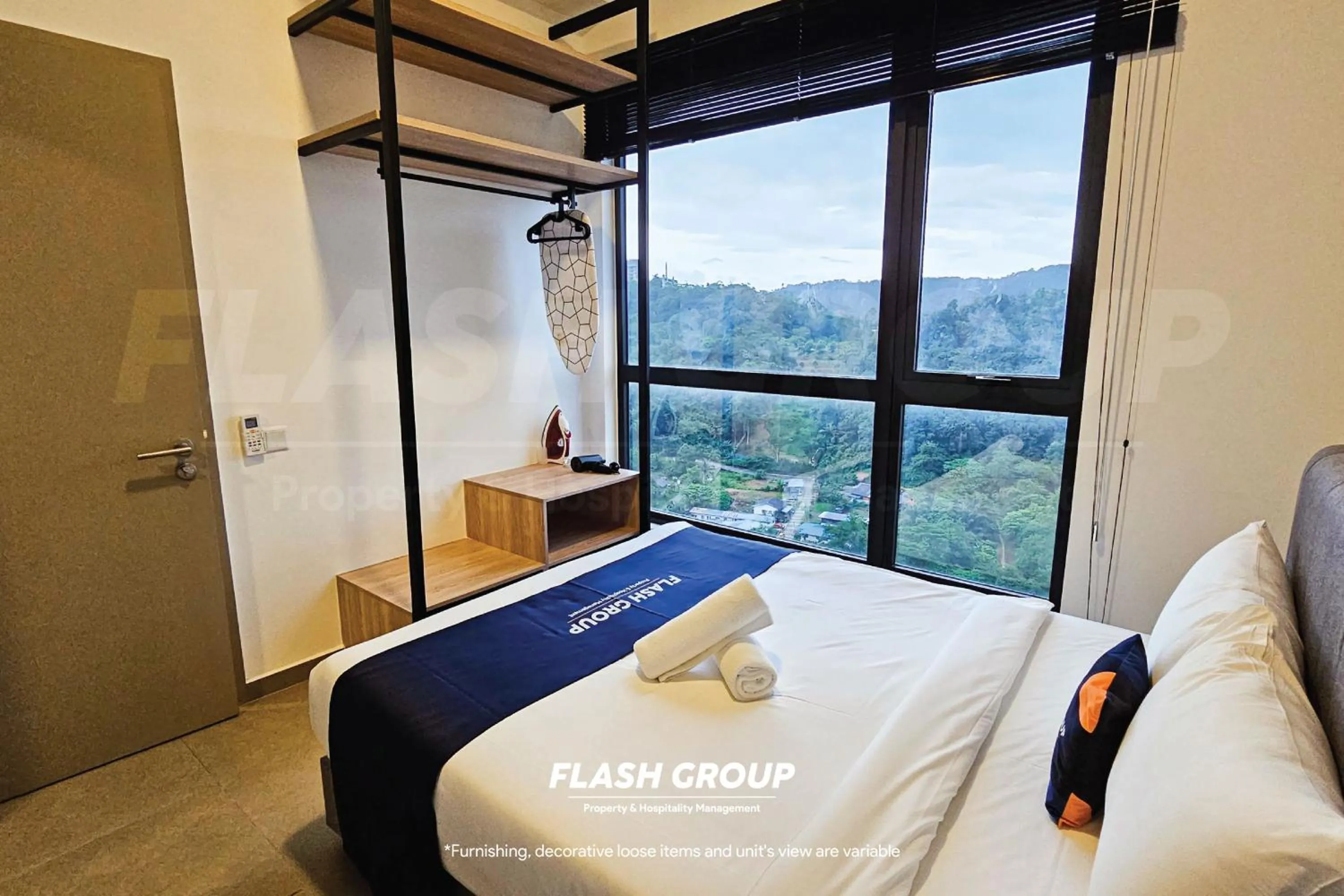 Bed in Forte Seasons Mossaz Premium Suites Petaling Jaya