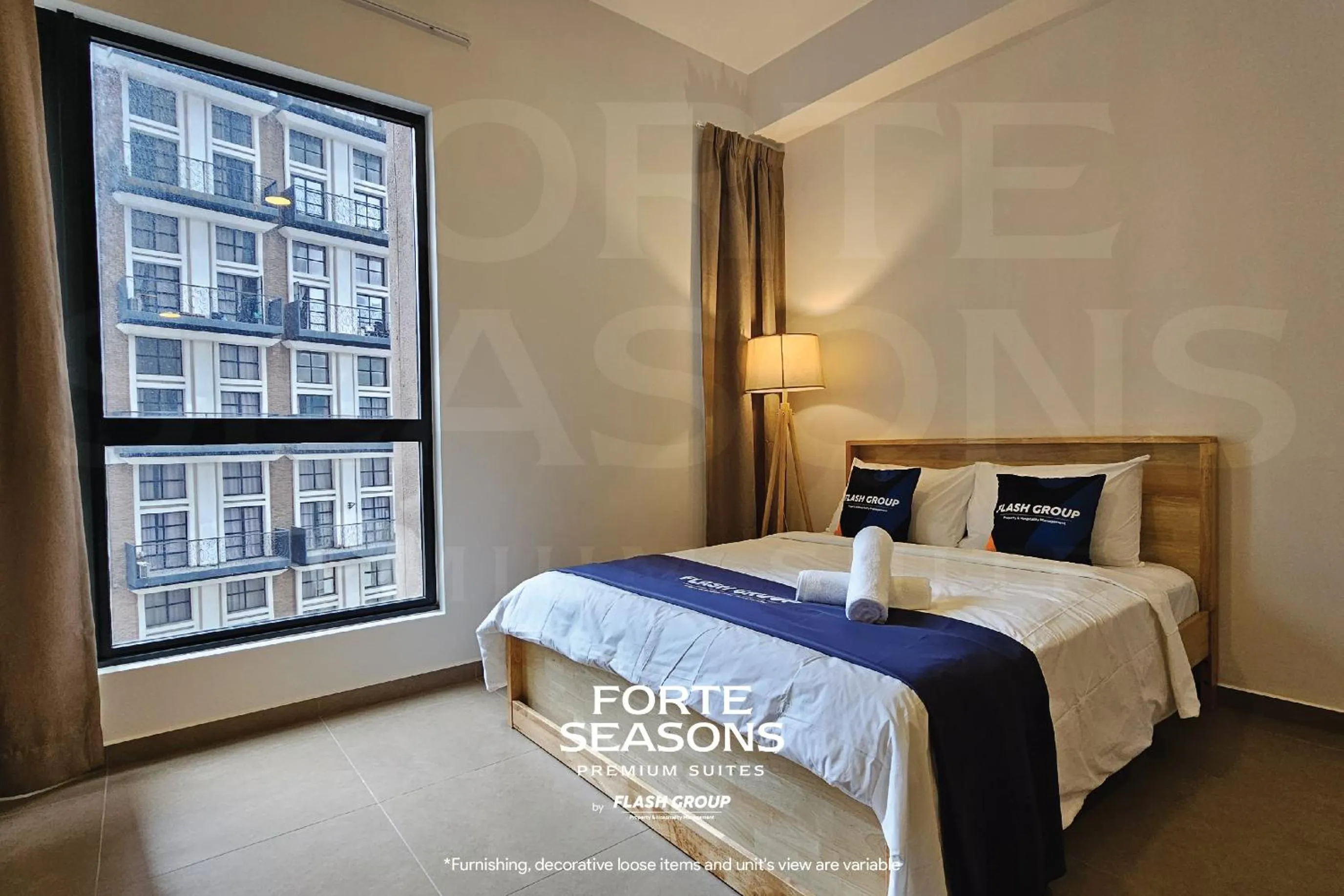 Bed in Forte Seasons Mossaz Premium Suites Petaling Jaya