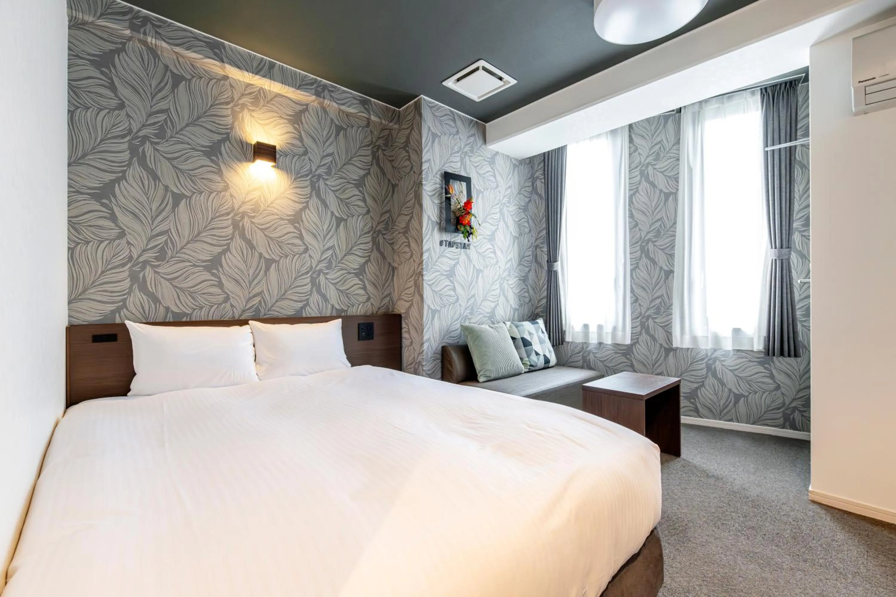 Bed in TapStay Hotel