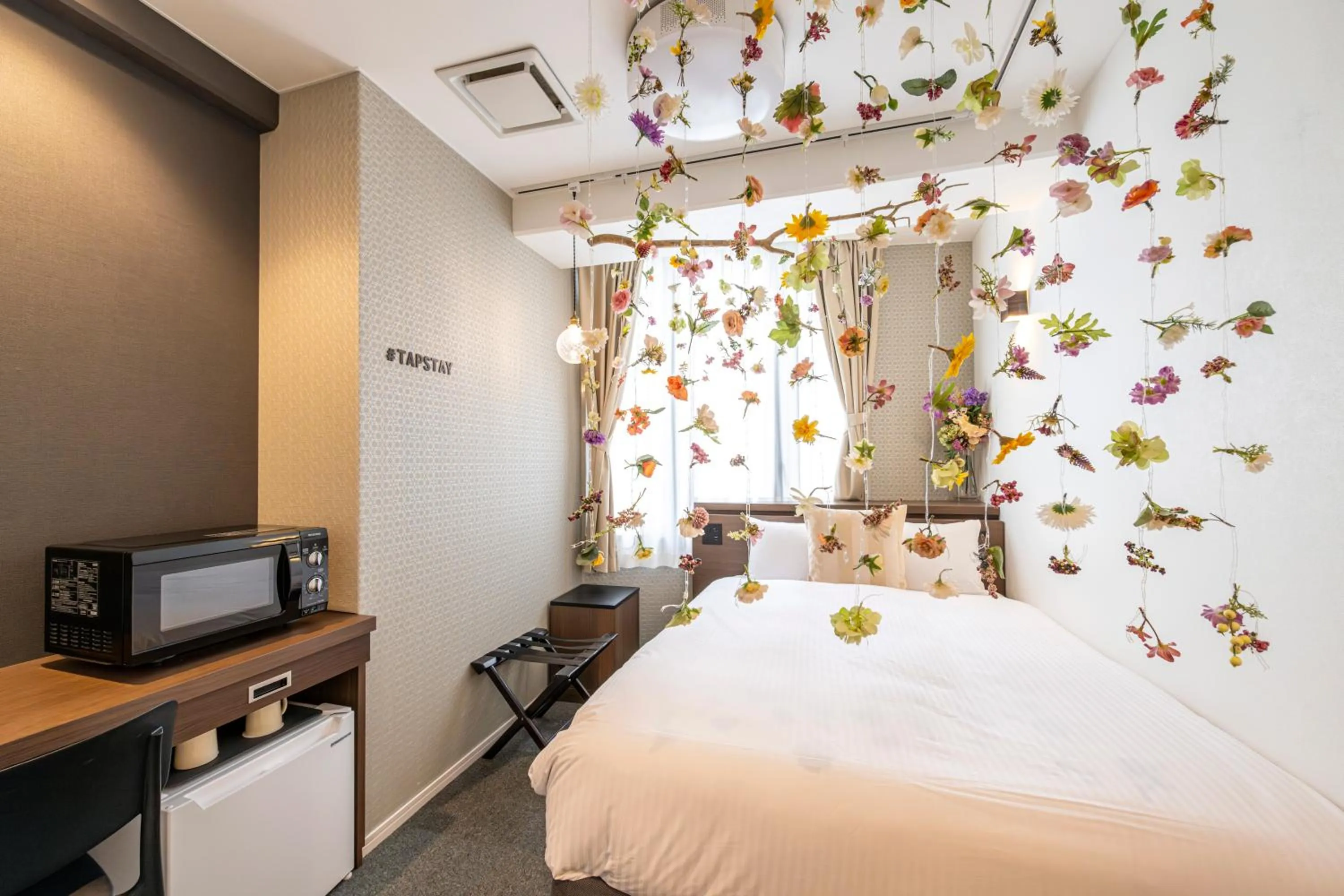 Bed in TapStay Hotel