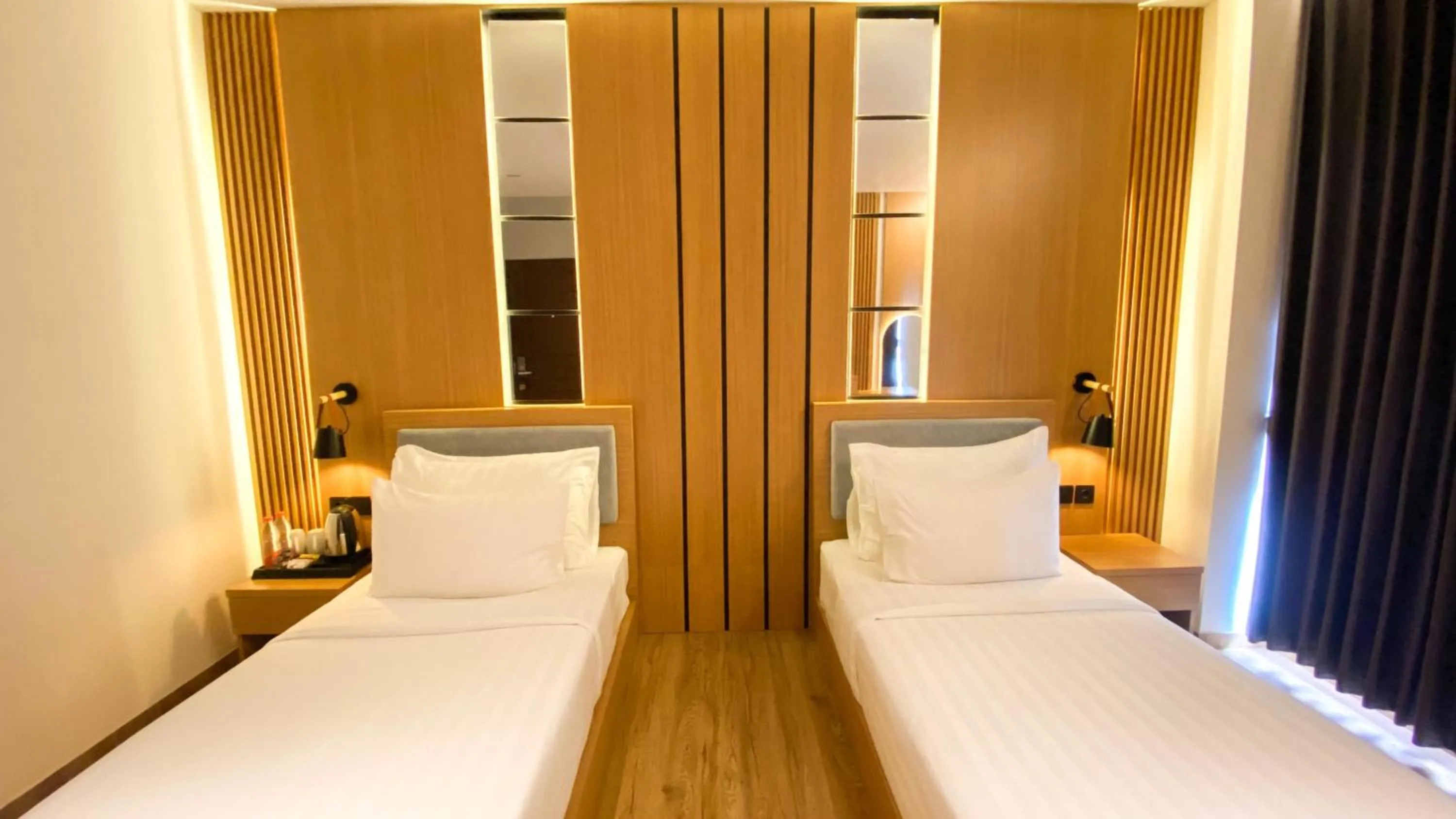 Bed in Eagle Hotel Wonosobo, Azana Hotels Collection