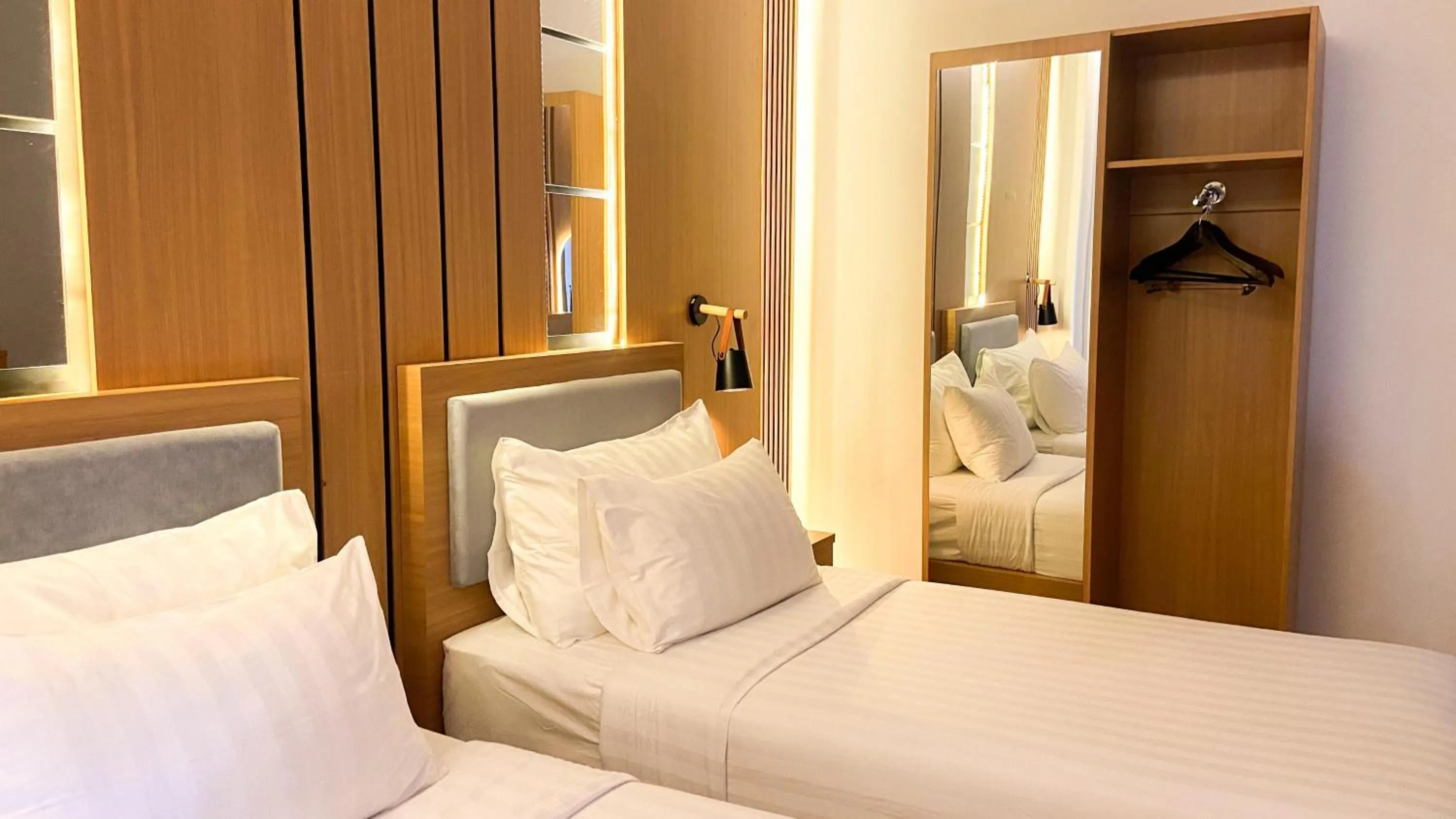 Bed in Eagle Hotel Wonosobo, Azana Hotels Collection