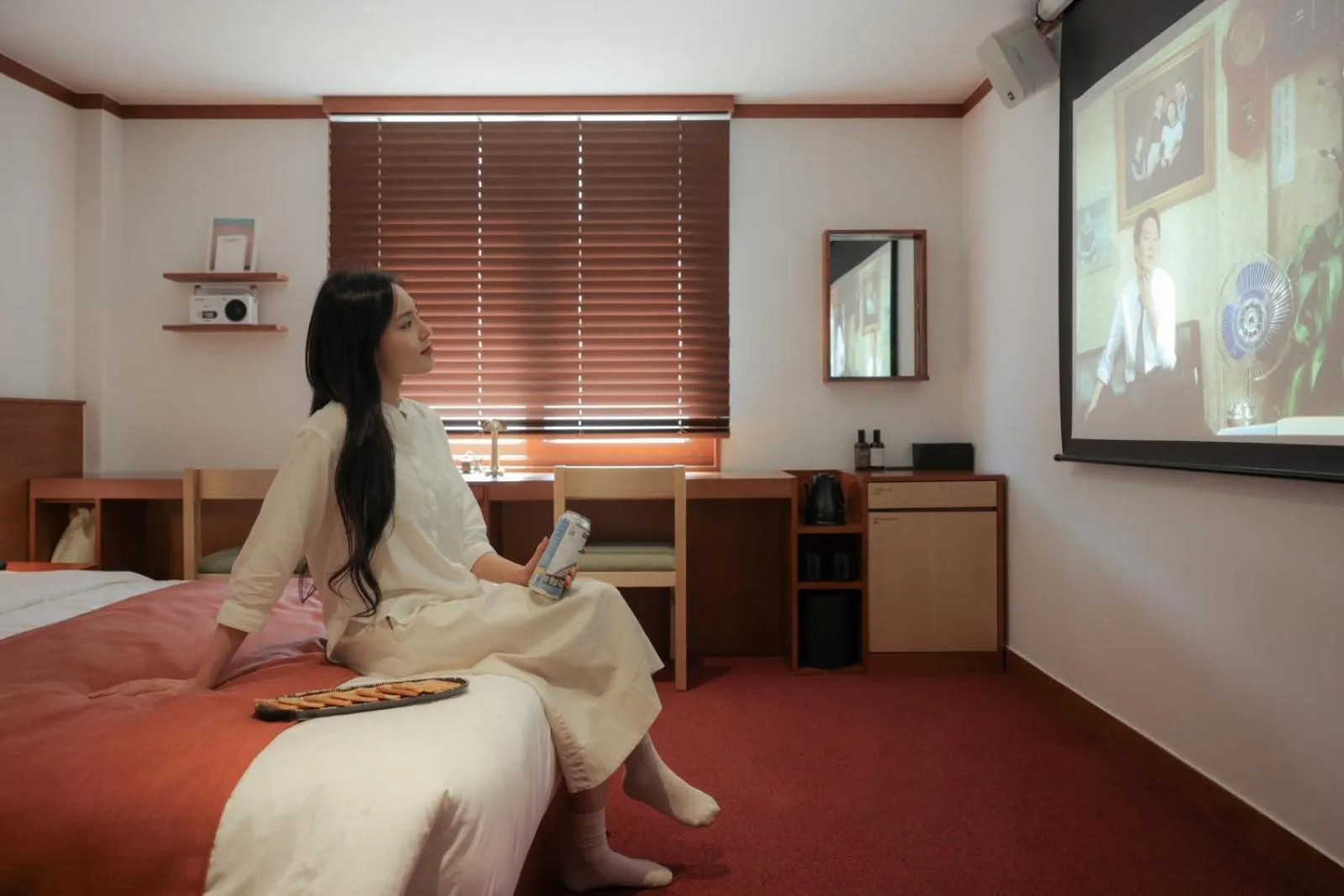 Bedroom, Bed in Surim Hotel Sokcho by AanK