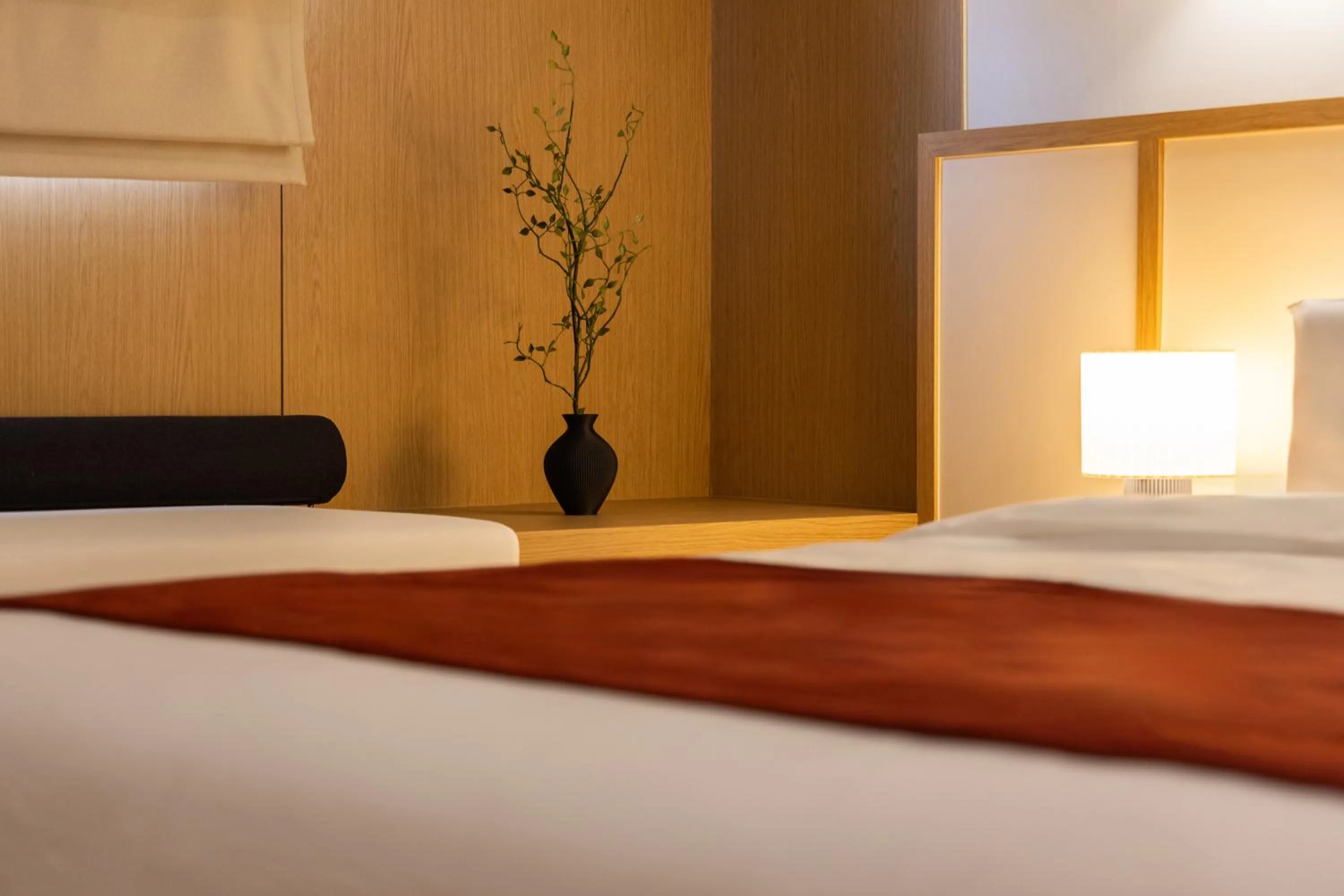 Bed in AanK Hotel & Spa Pyeongtaek
