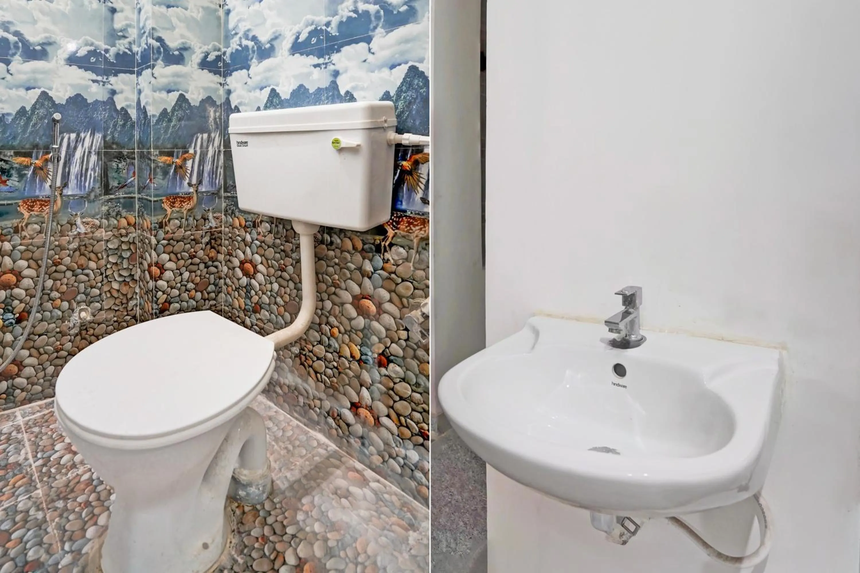 Bathroom in Hotel O by OYO R L PALACE