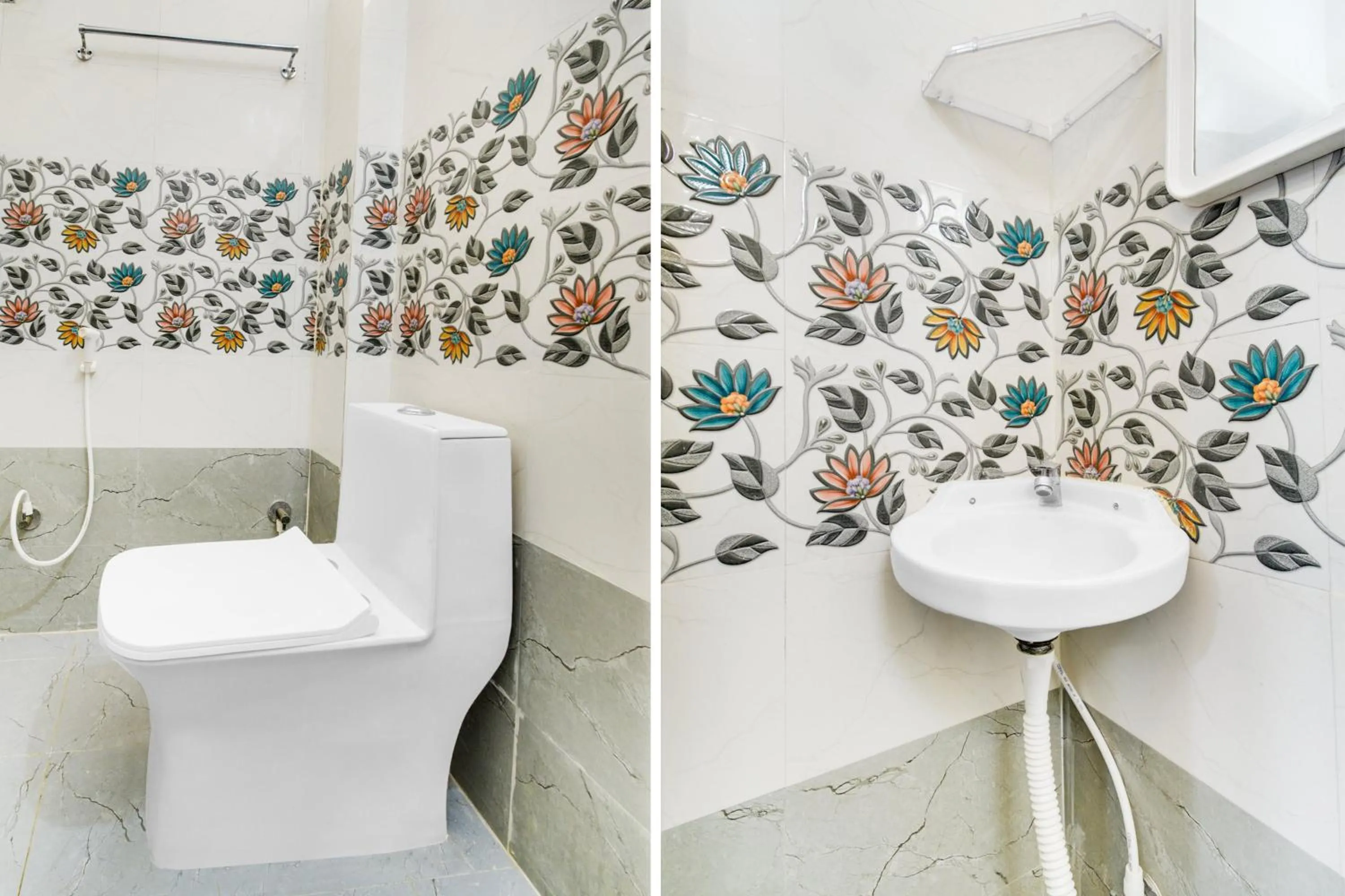 Bathroom in Super Townhouse Hitech City Near Yashoda Hospital