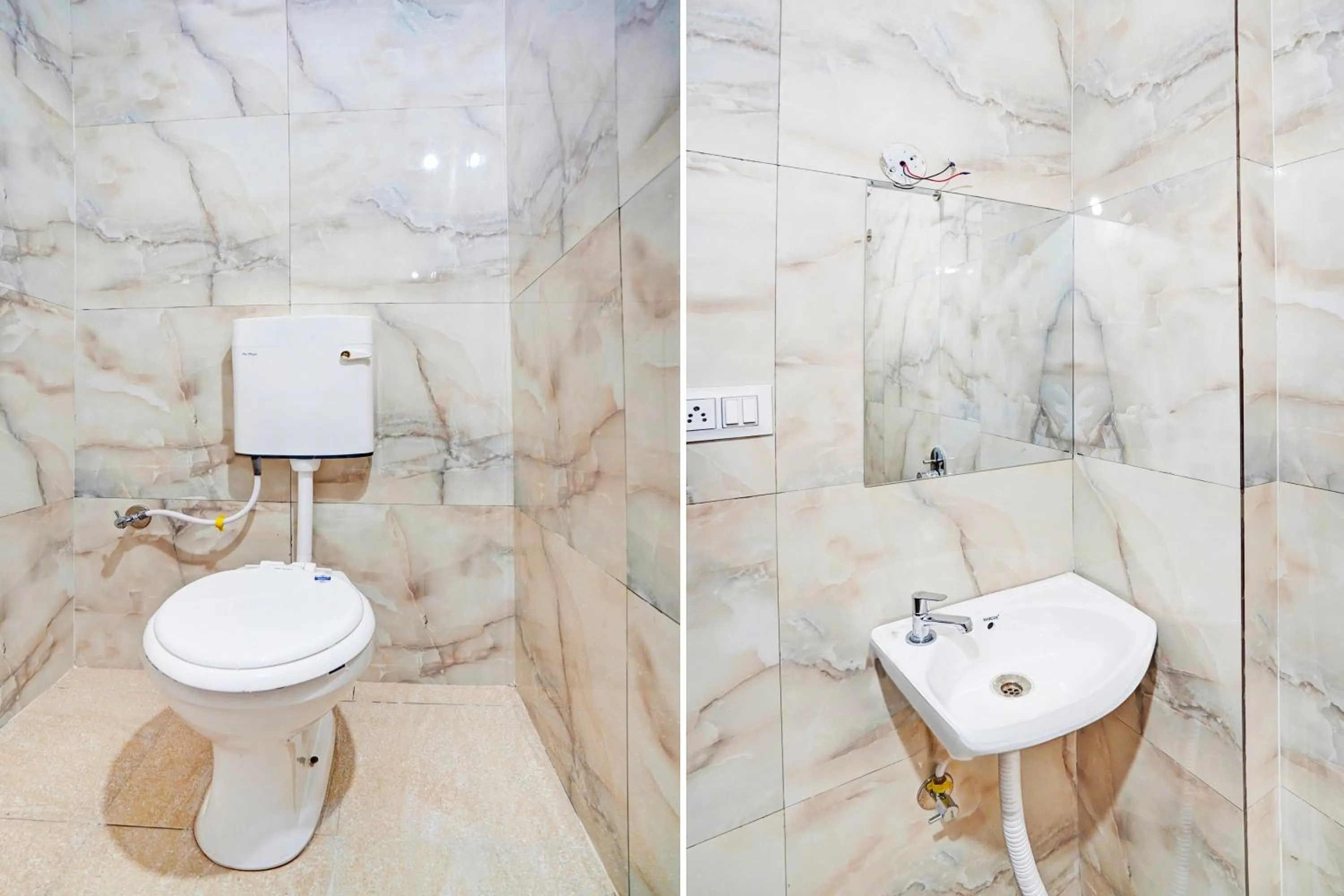 Bathroom in Hotel O Eternity Shivay