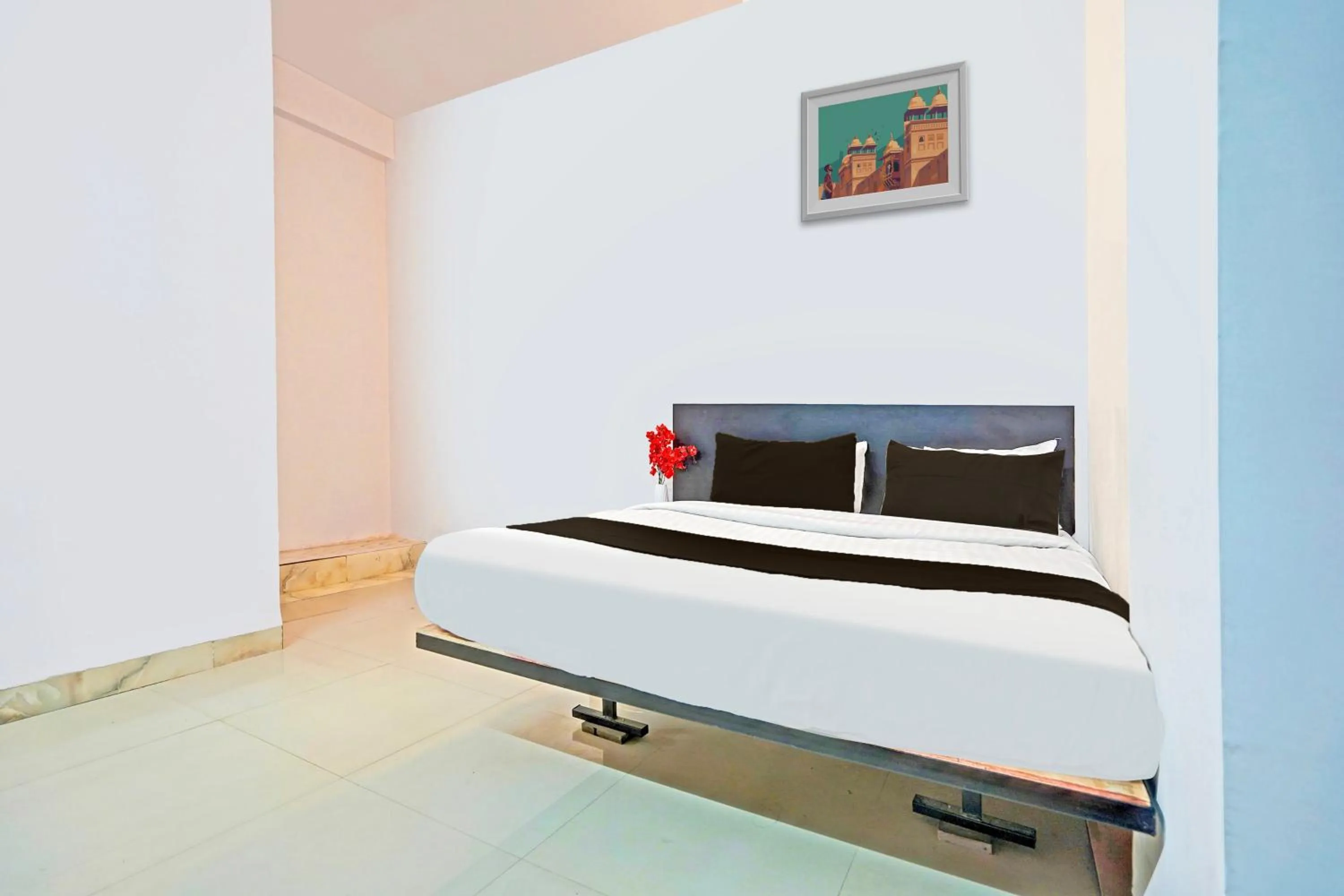 Bedroom in Hotel O Eternity Shivay