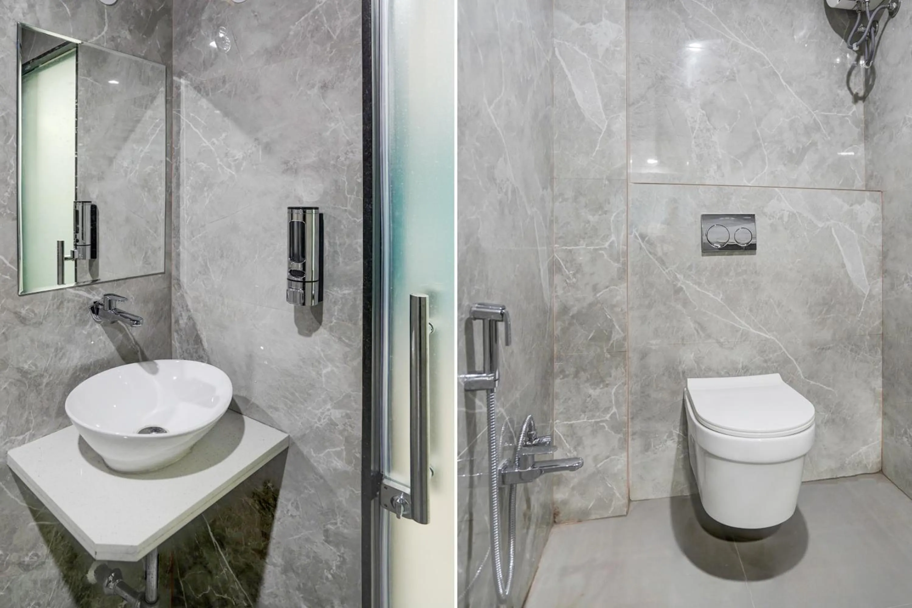 Bathroom in Hotel O Lakshya