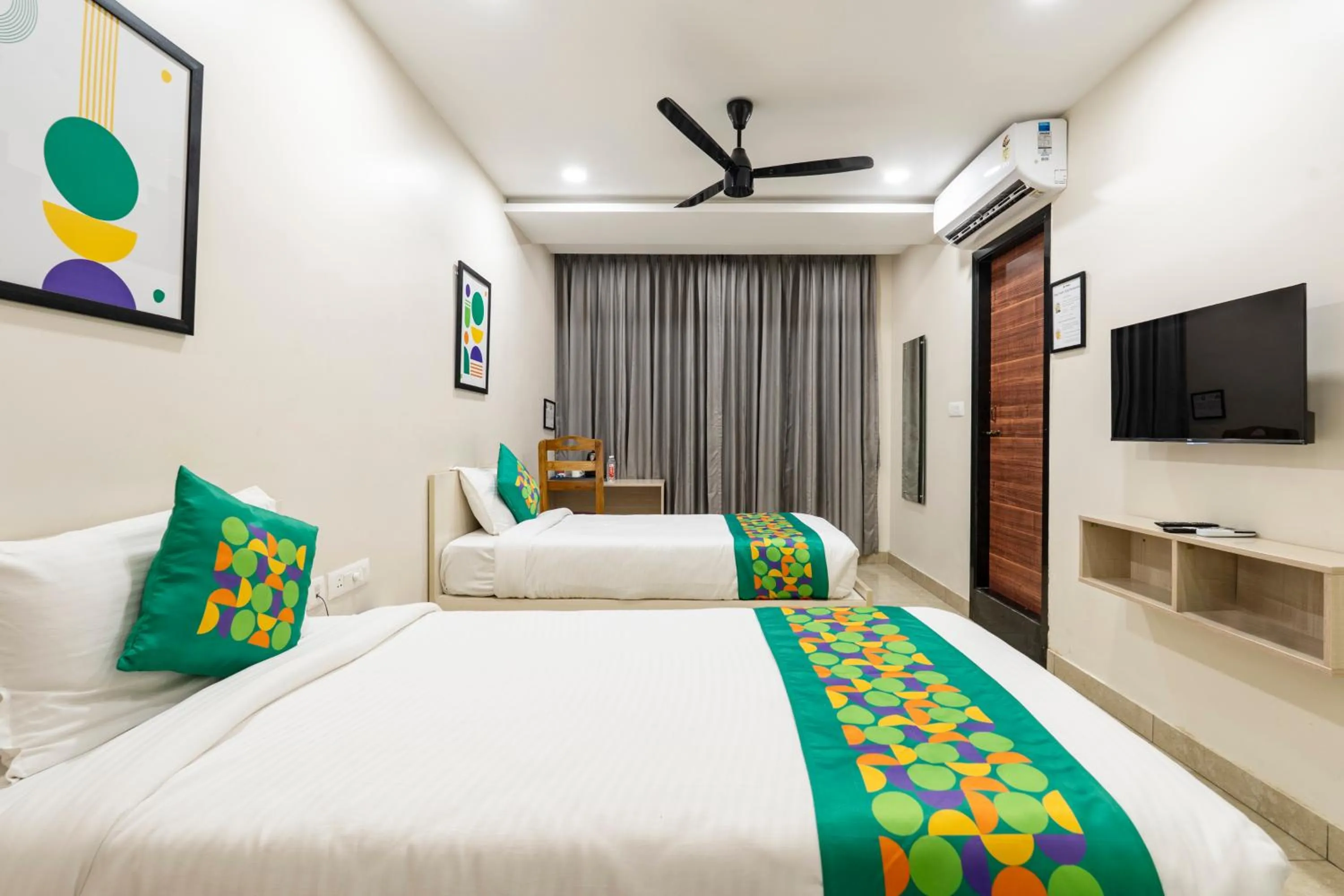 Bed in Treebo Sea Heights