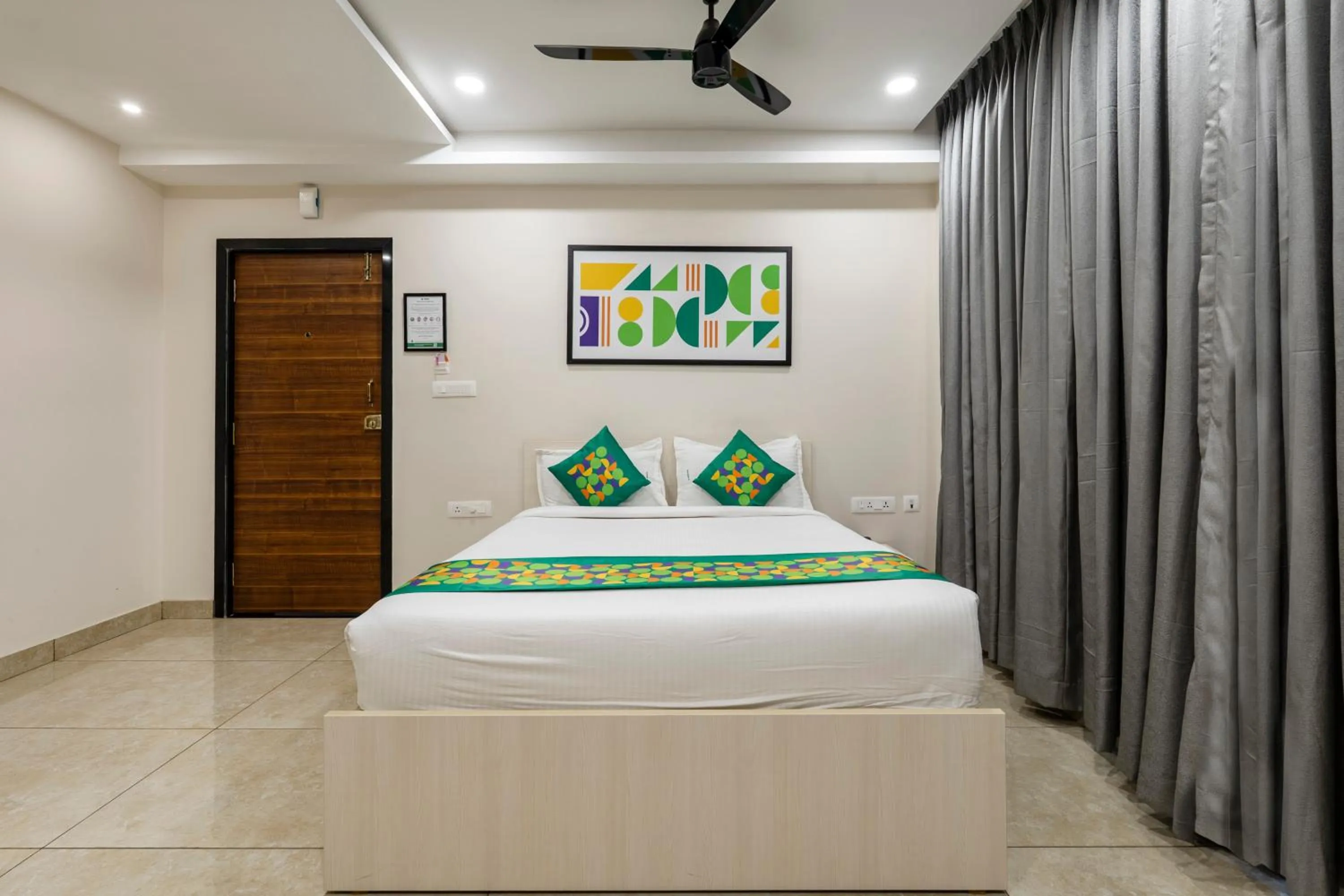 Bed in Treebo Sea Heights