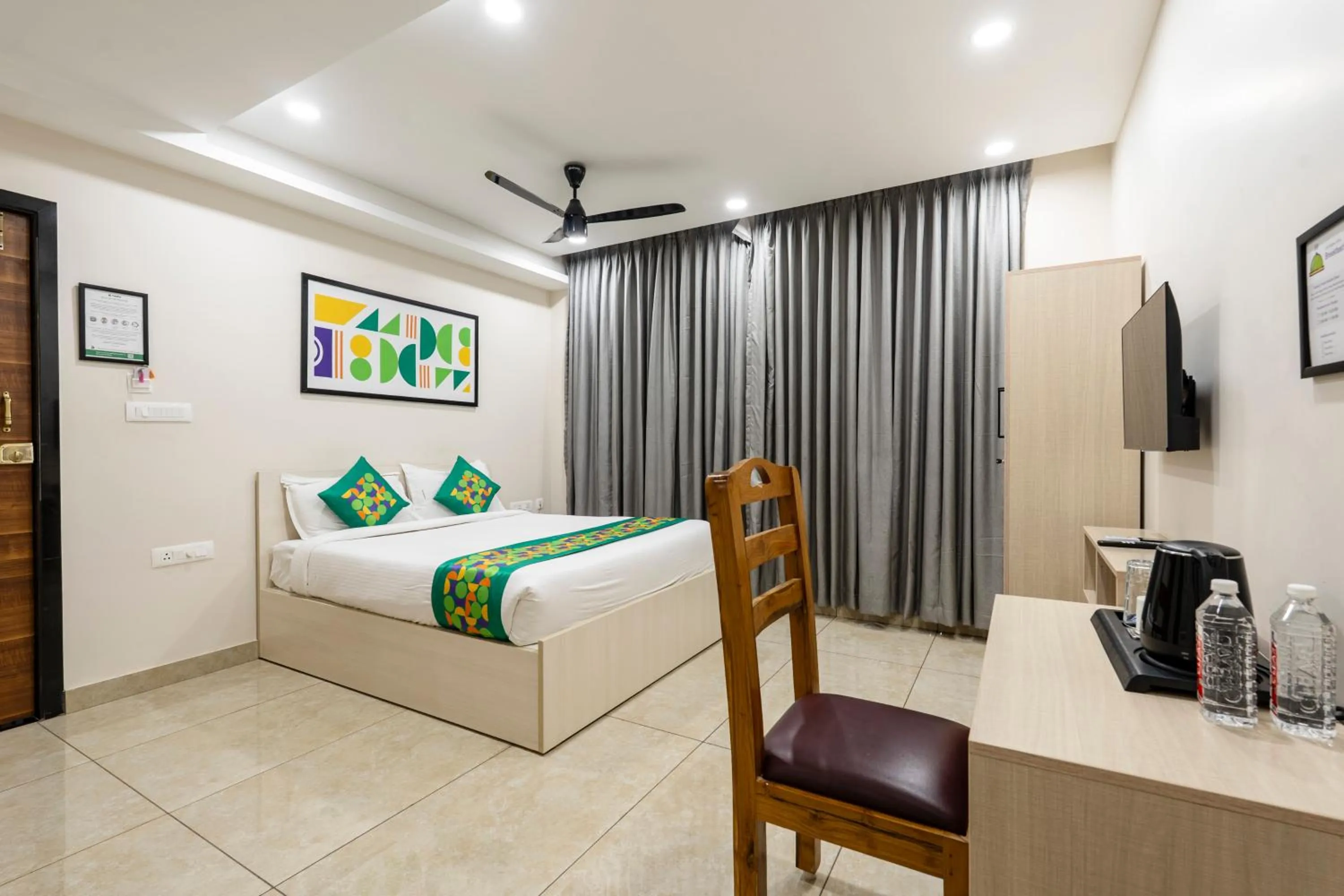 Bed in Treebo Sea Heights