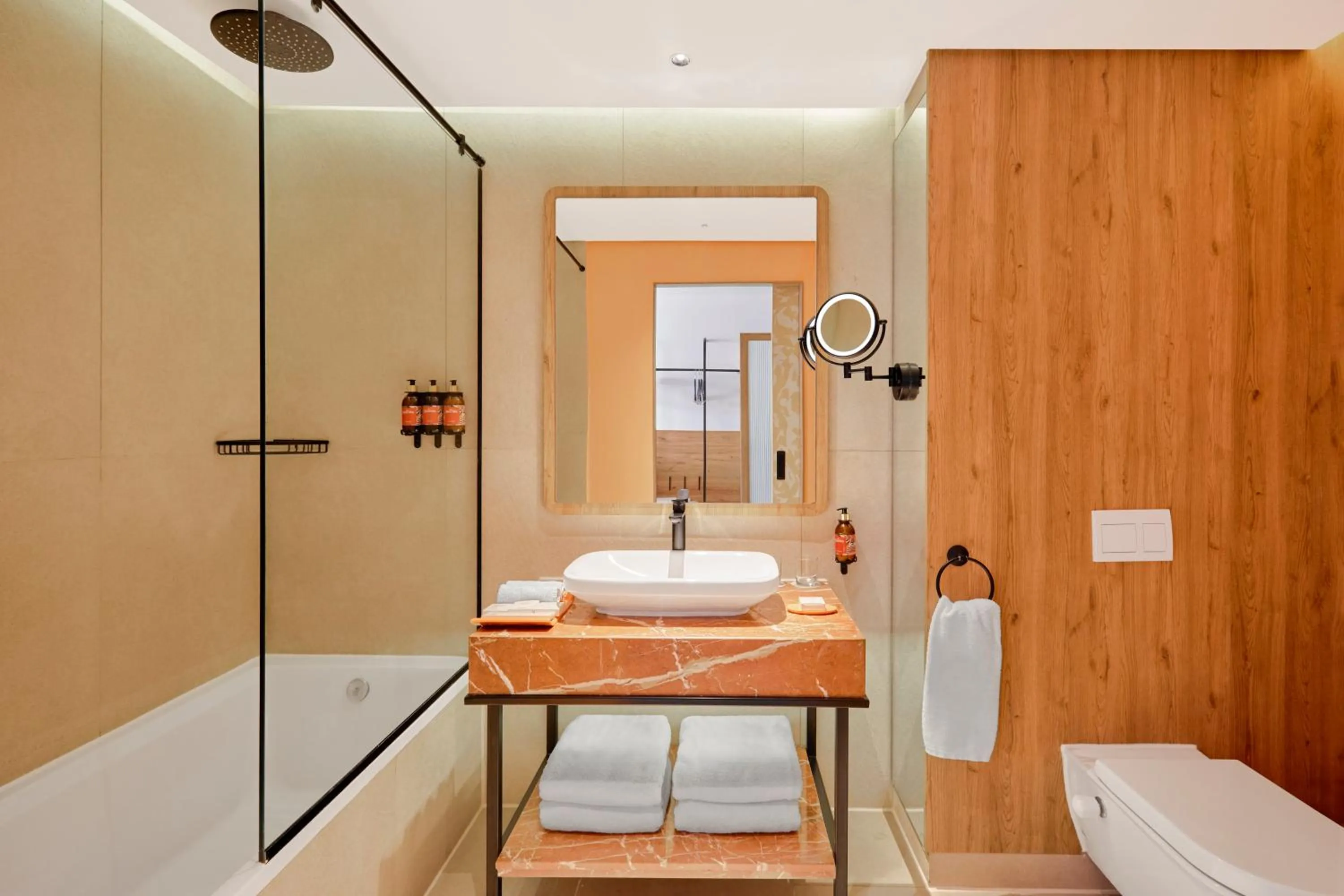 Shower in Hyatt Centric Cairo West