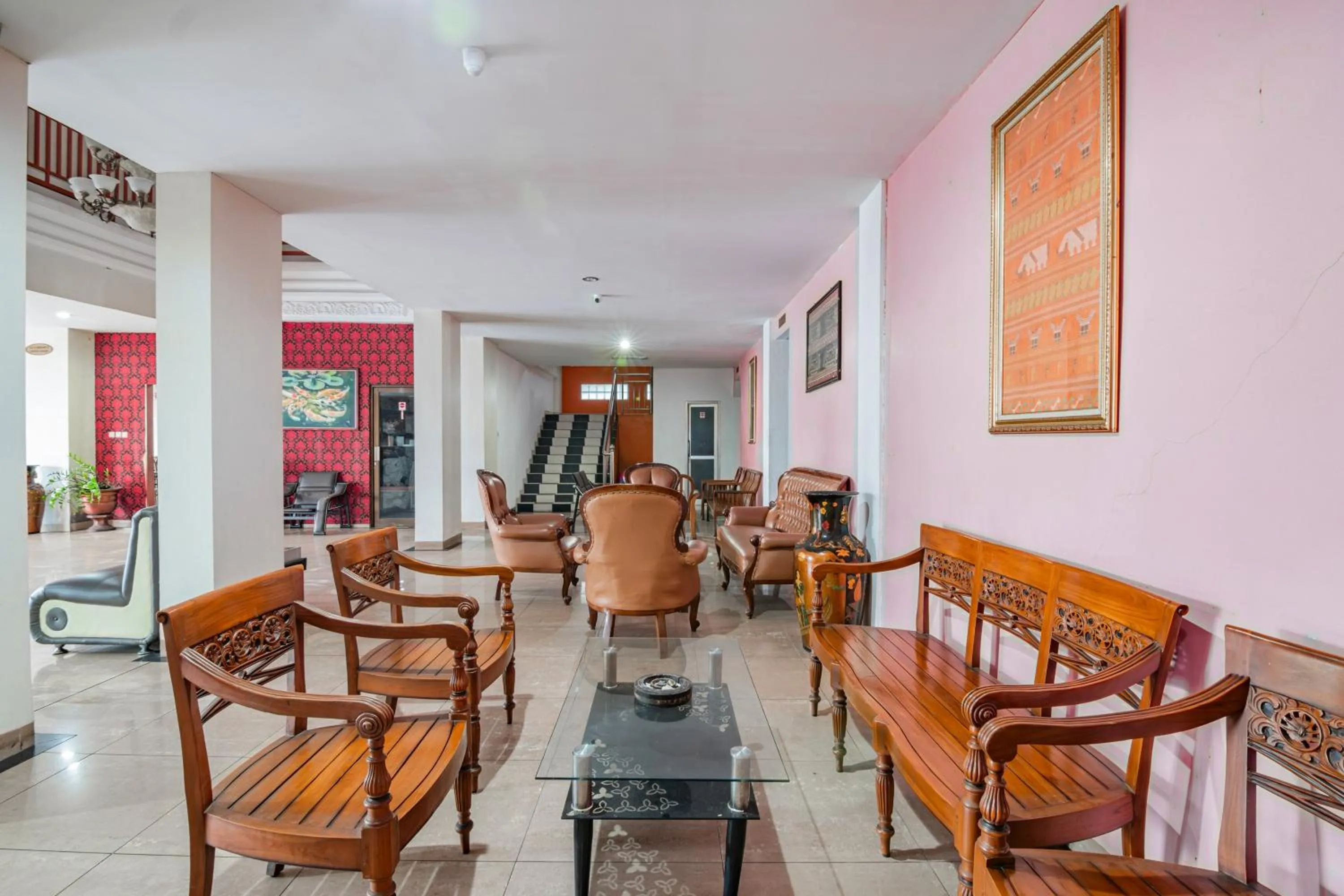 Lobby or reception in Collection O Pusat Kota Pekanbaru Near Mall Ska Formerly Hotel Olgaria