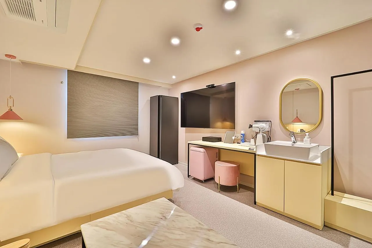 Bed in Rubato Hotel Ulsan Junggu