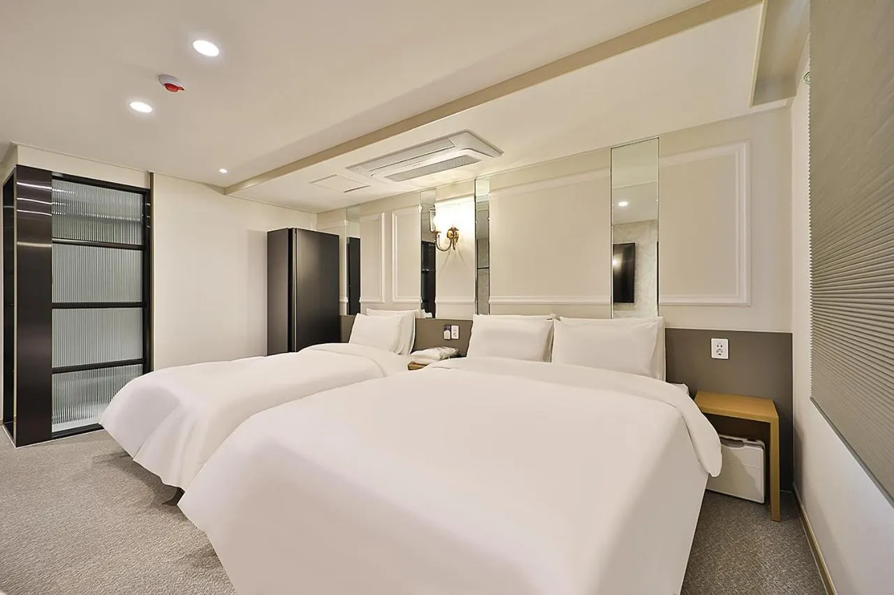 Bed in Rubato Hotel Ulsan Junggu