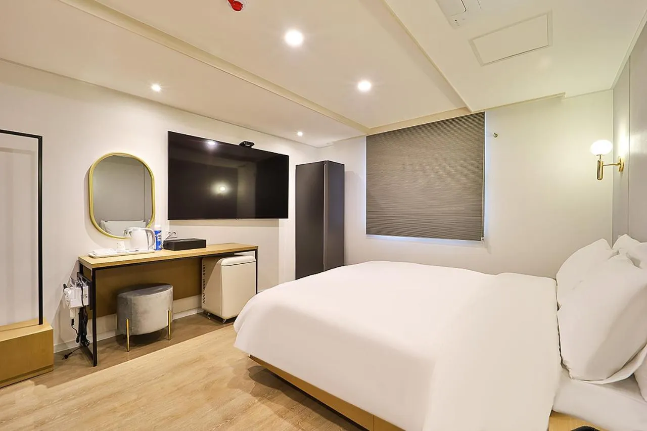 Bed in Rubato Hotel Ulsan Junggu