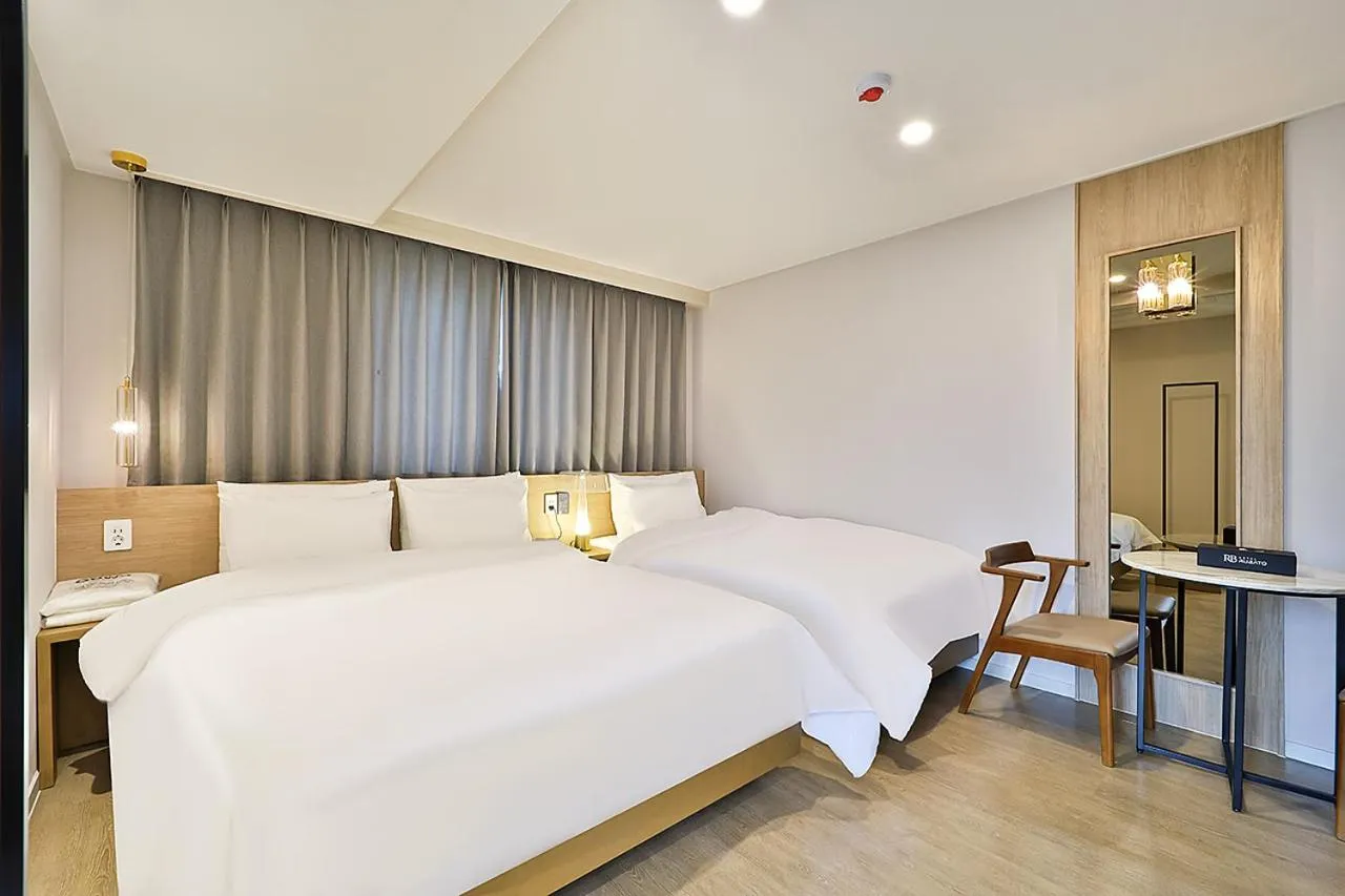 Bed in Rubato Hotel Ulsan Junggu