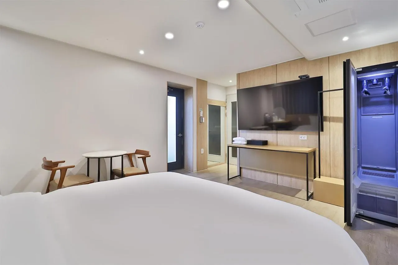 Bed in Rubato Hotel Ulsan Junggu