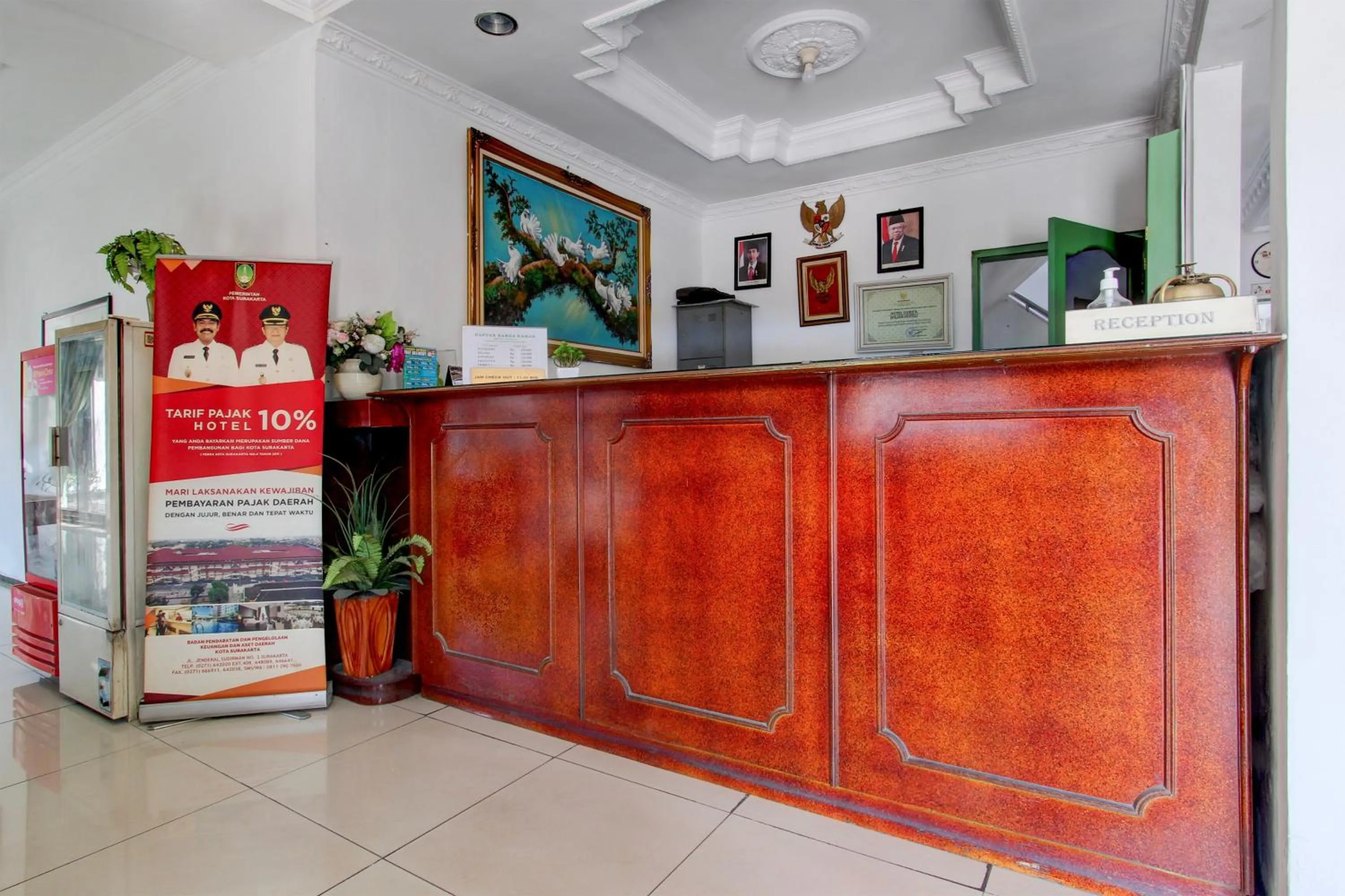 Lobby or reception in Hotel O Gurita