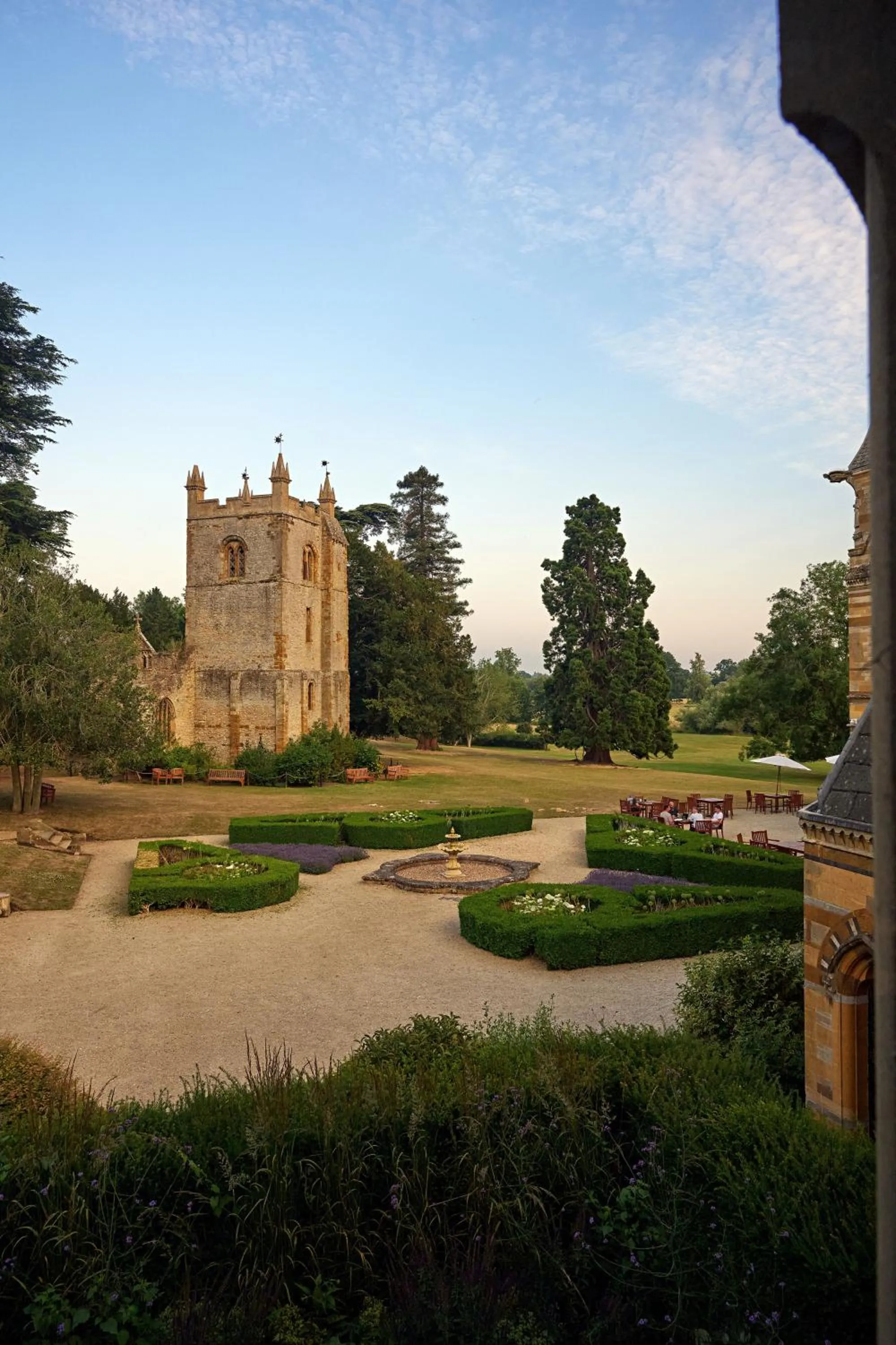 Garden in Ettington Park Hotel, Stratford-upon-Avon