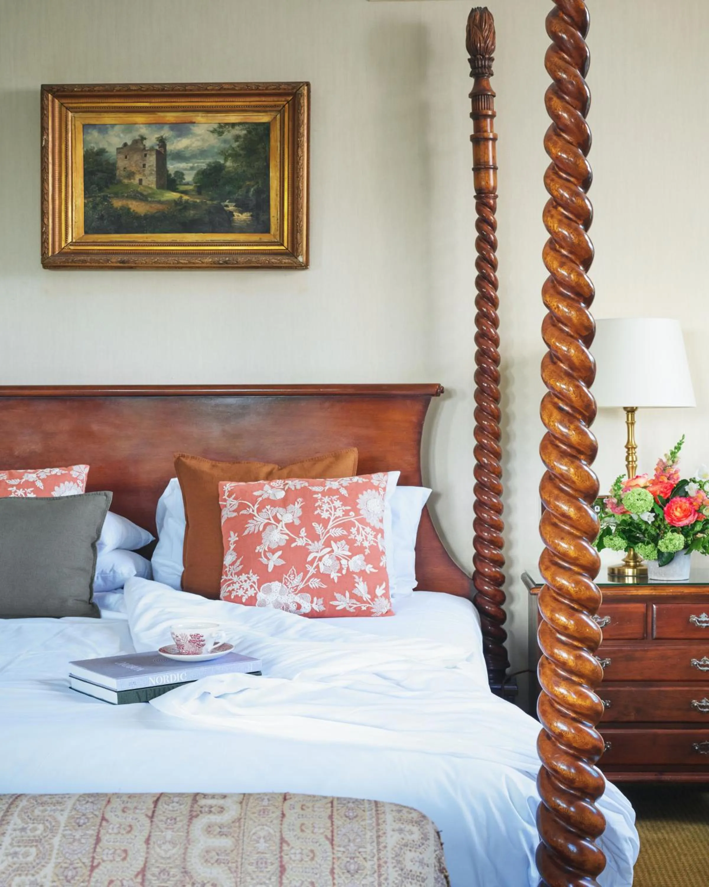 Bedroom, Bed in Ettington Park Hotel, Stratford-upon-Avon