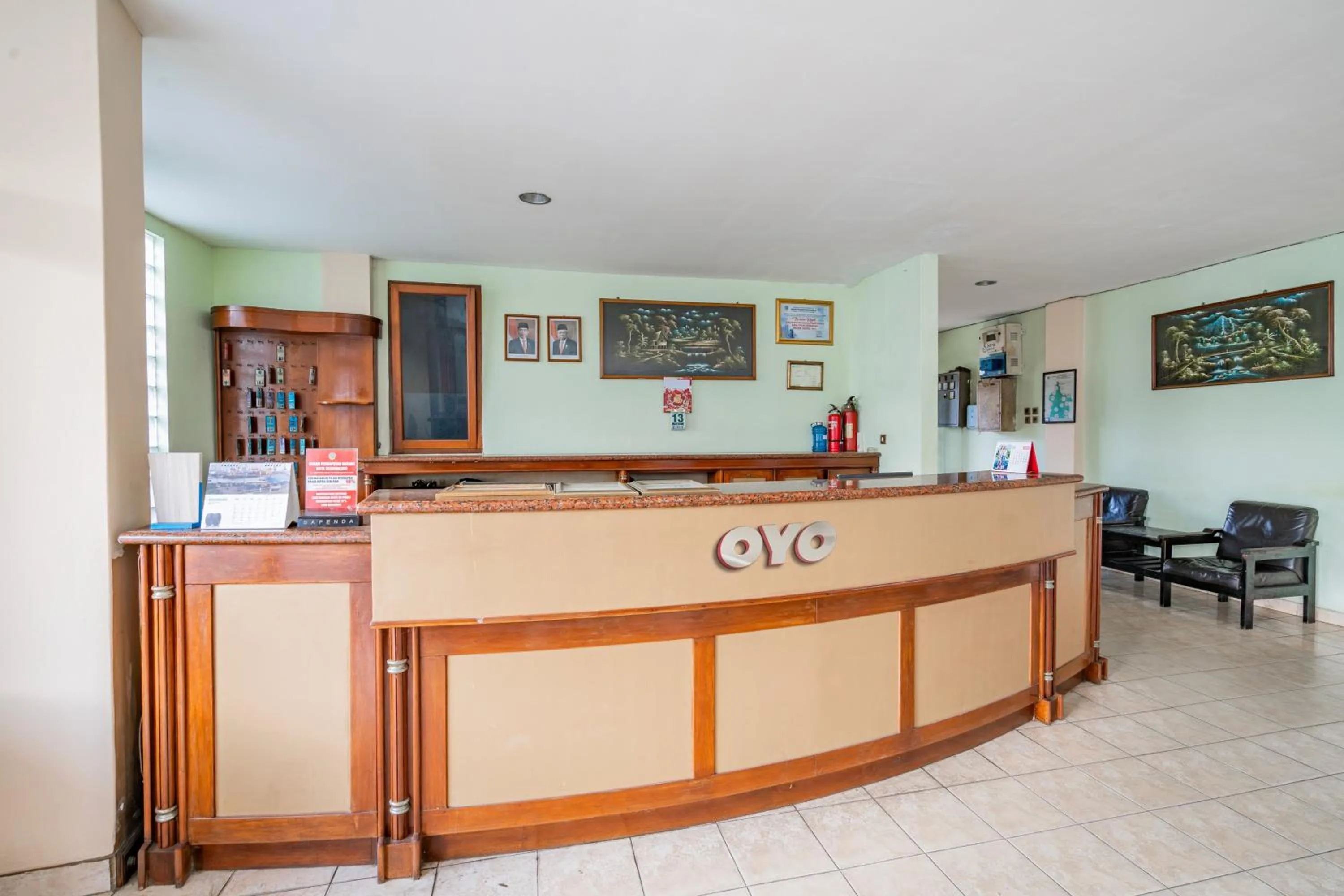 Lobby or reception in Collection O Tasikmalaya Near Stadium Wiradadaha Formerly Hotel Abadi