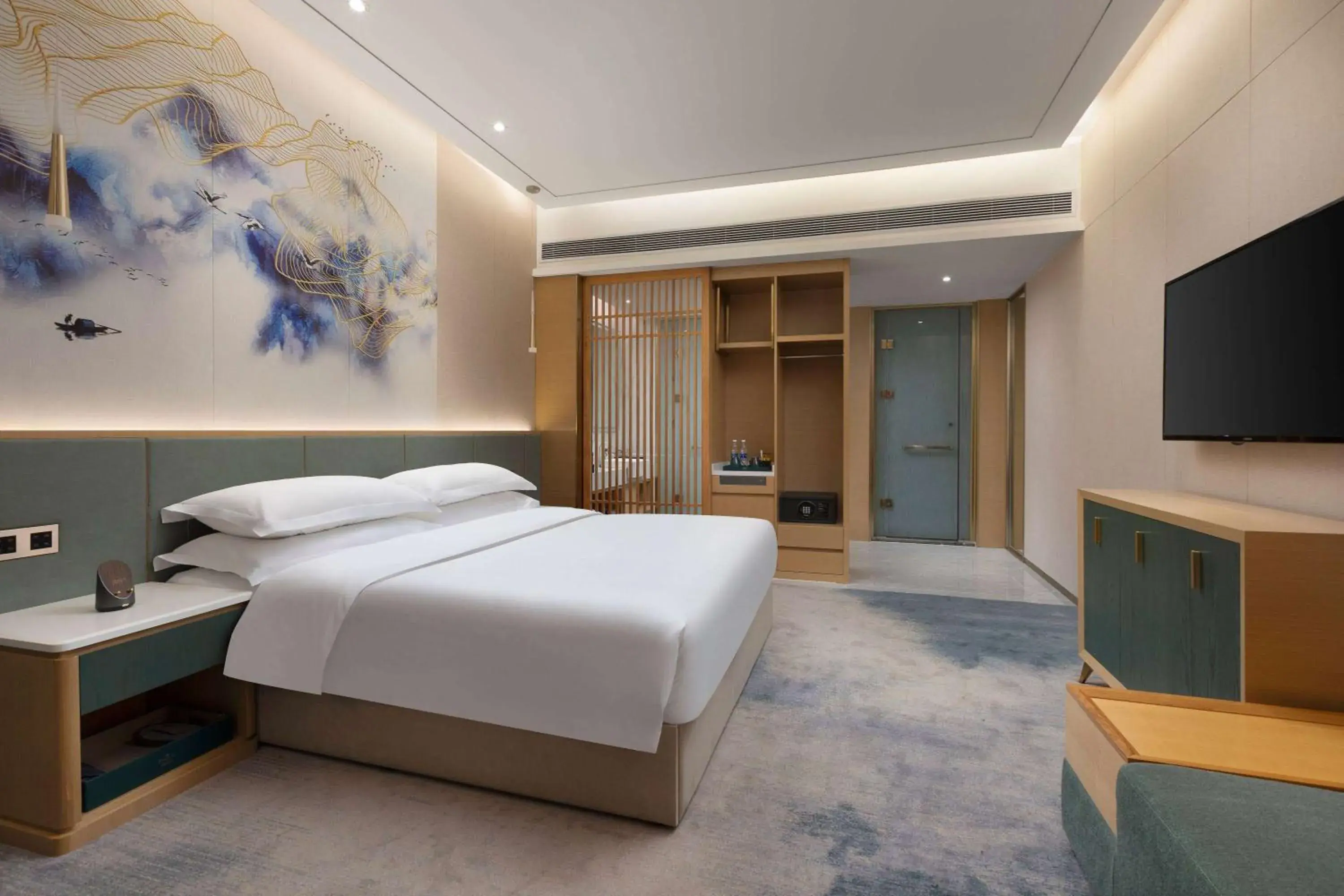 Executive King Room in Ramada by Wyndham Changsha East Executive King Room in Ramada by Wyndham Changsha East