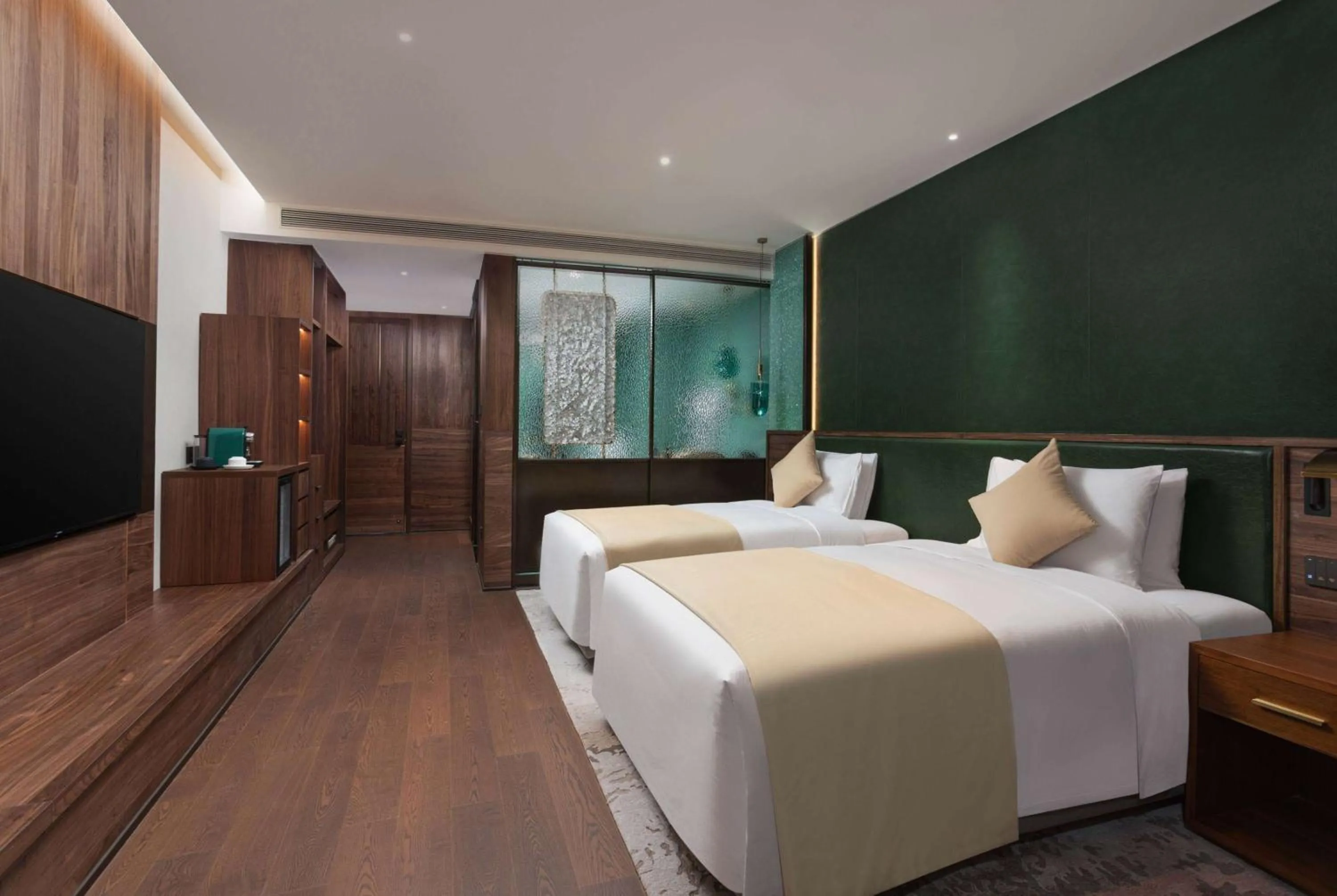 Photo of the whole room, Bed in Wyndham Garden Qionglai Downtown