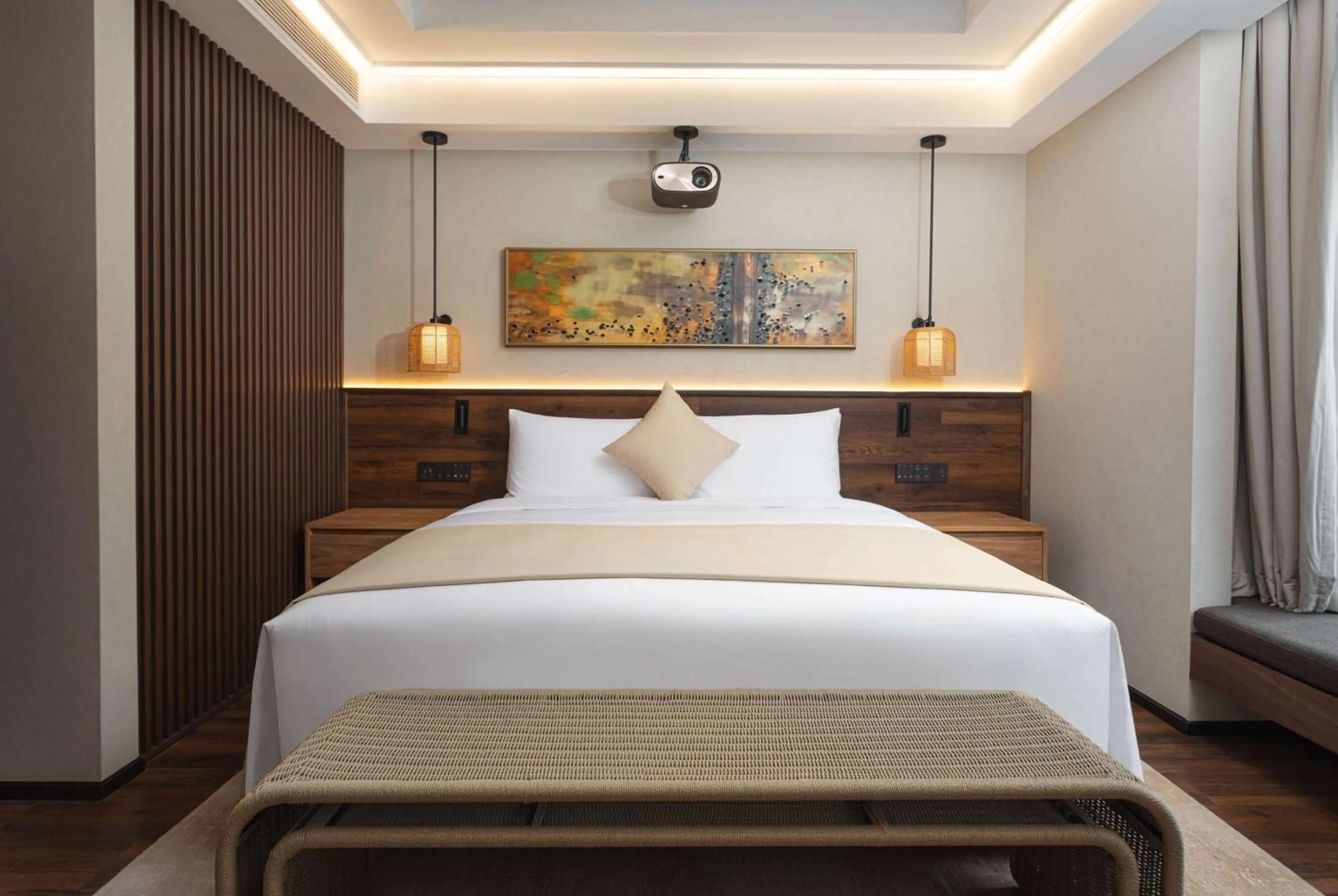 Photo of the whole room, Bed in Wyndham Garden Qionglai Downtown