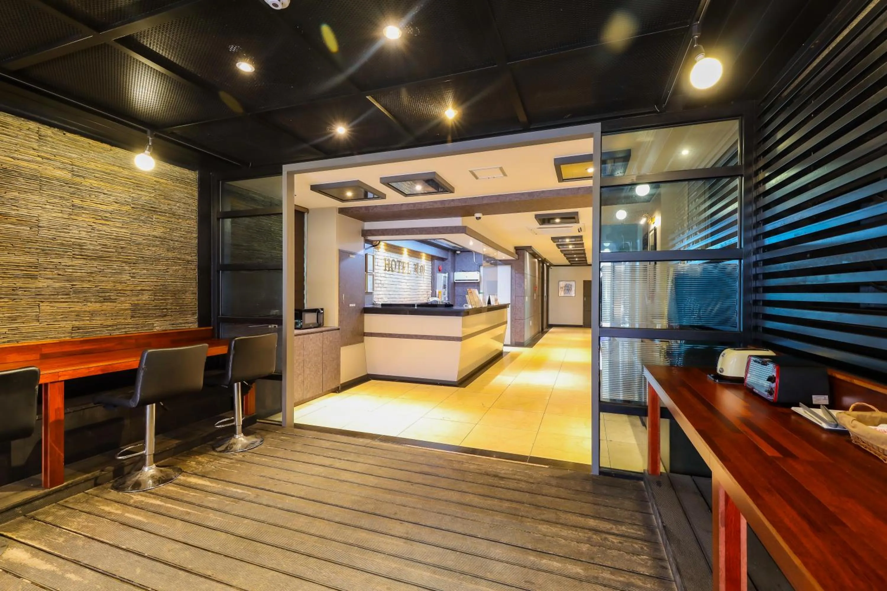 Lobby or reception in FromH J Hotel Osan