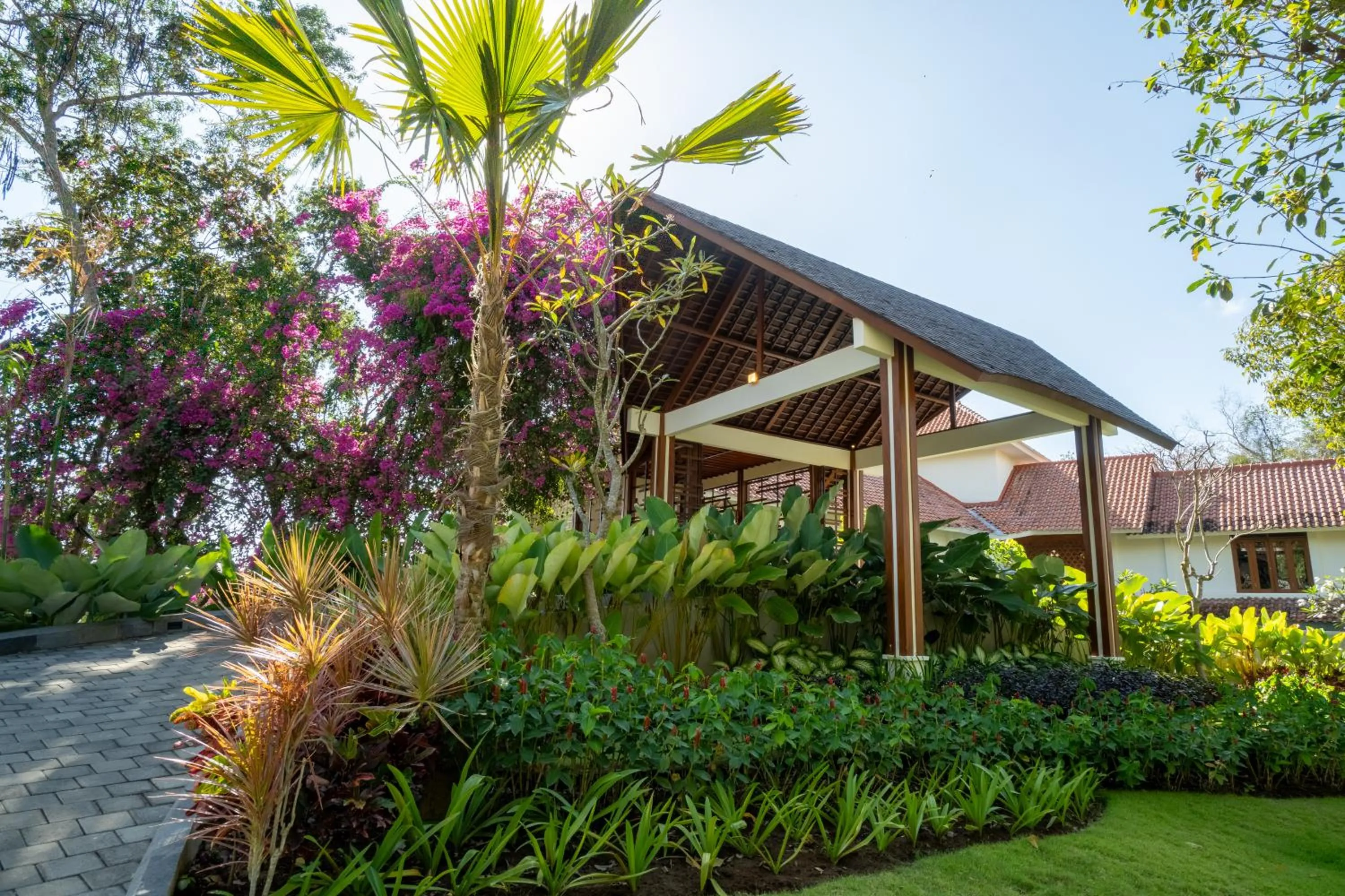 Garden in Arpana Luxury Private Pool Villas