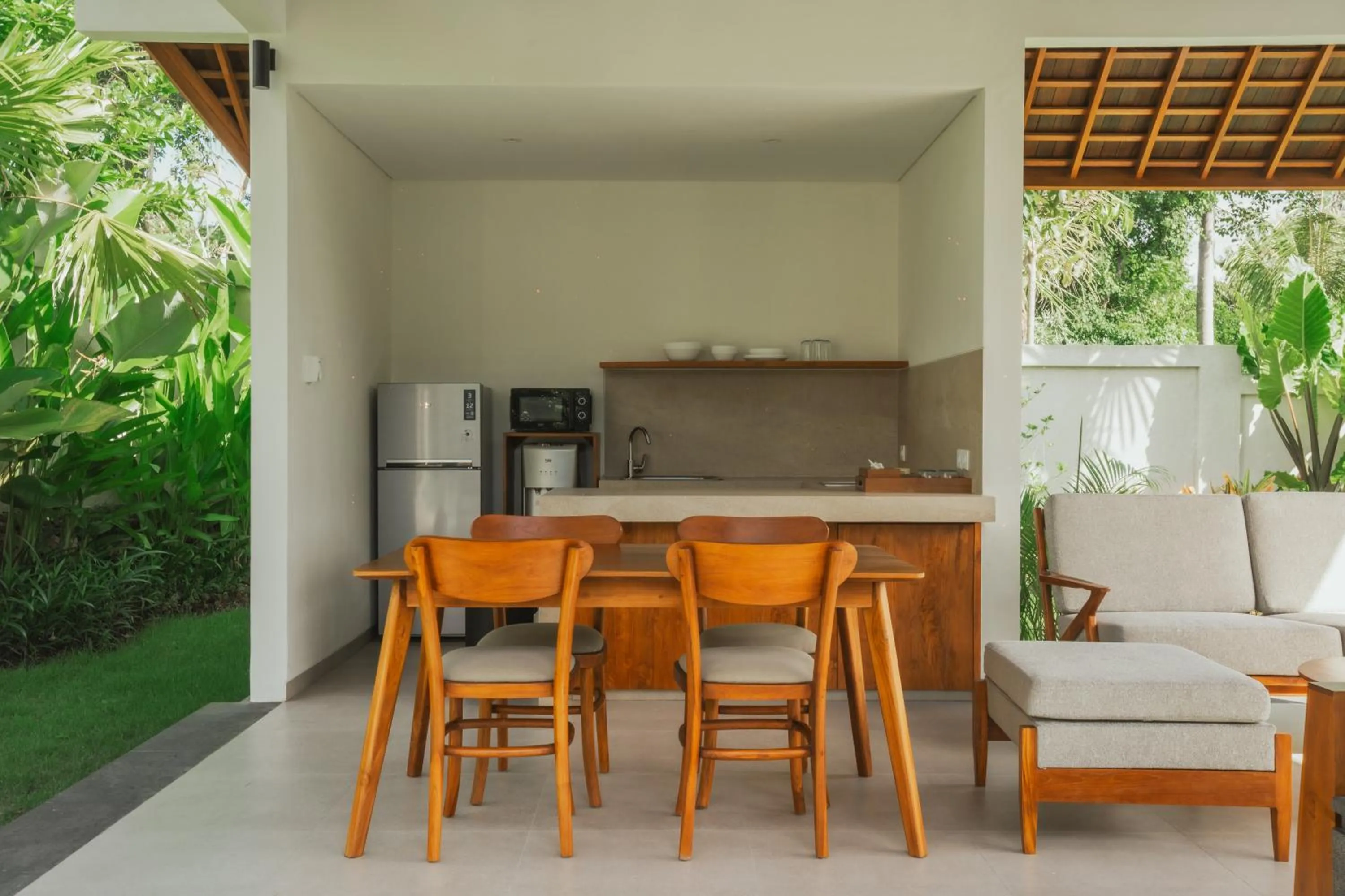 Kitchen or kitchenette in Arpana Luxury Private Pool Villas