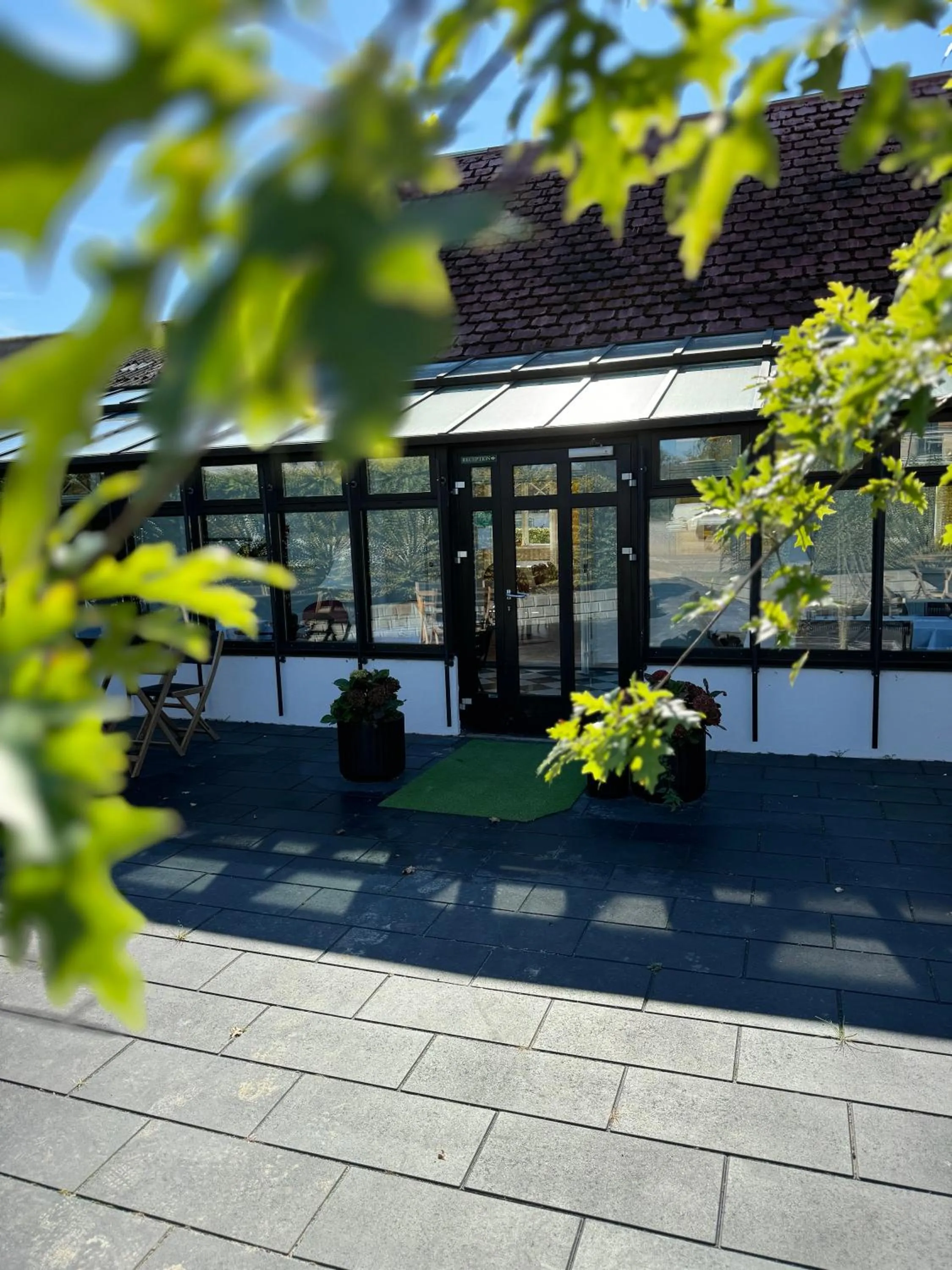 Garden view in Rold Gl Kro