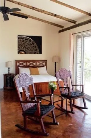 Bed in Almond Tree Hotel Resort