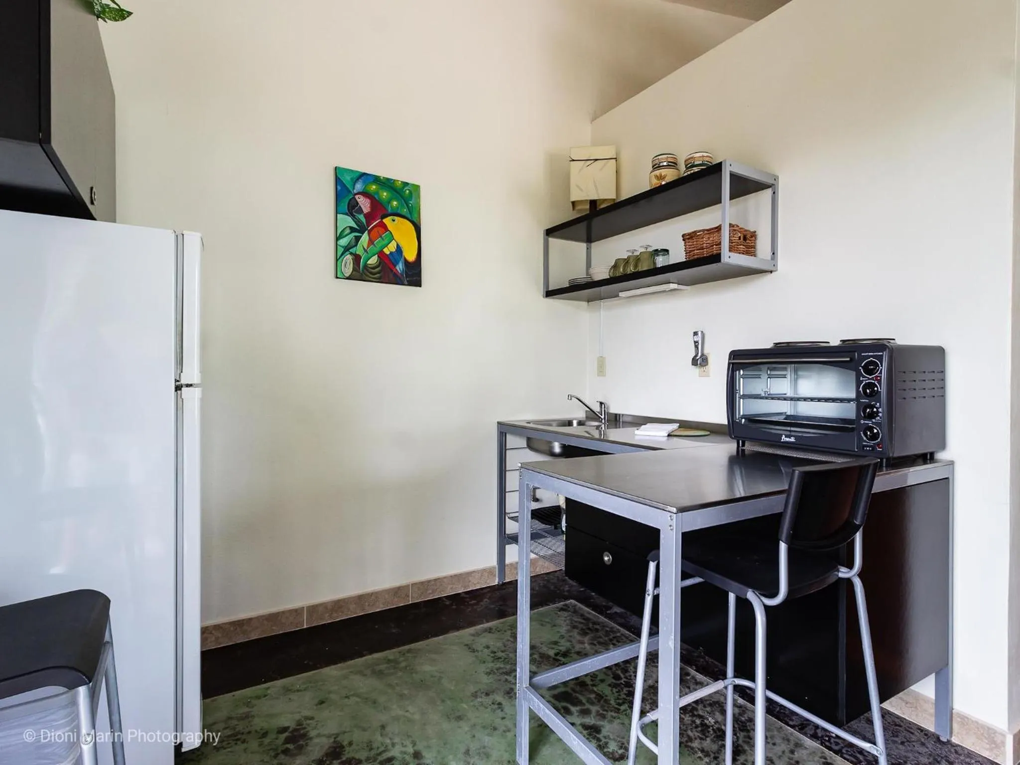 Kitchen or kitchenette in Almond Tree Hotel Resort