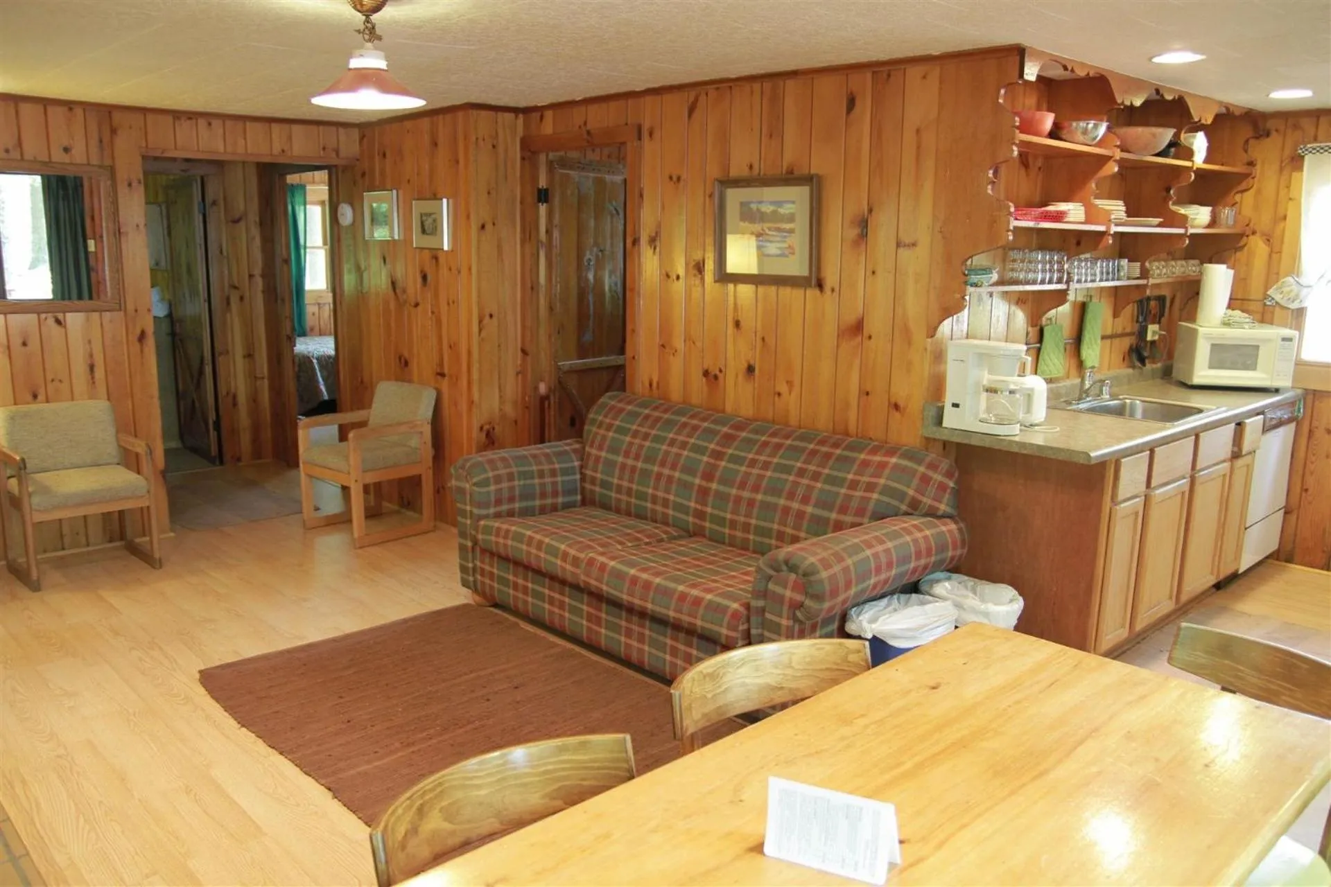Living room in Holiday Acres Resort