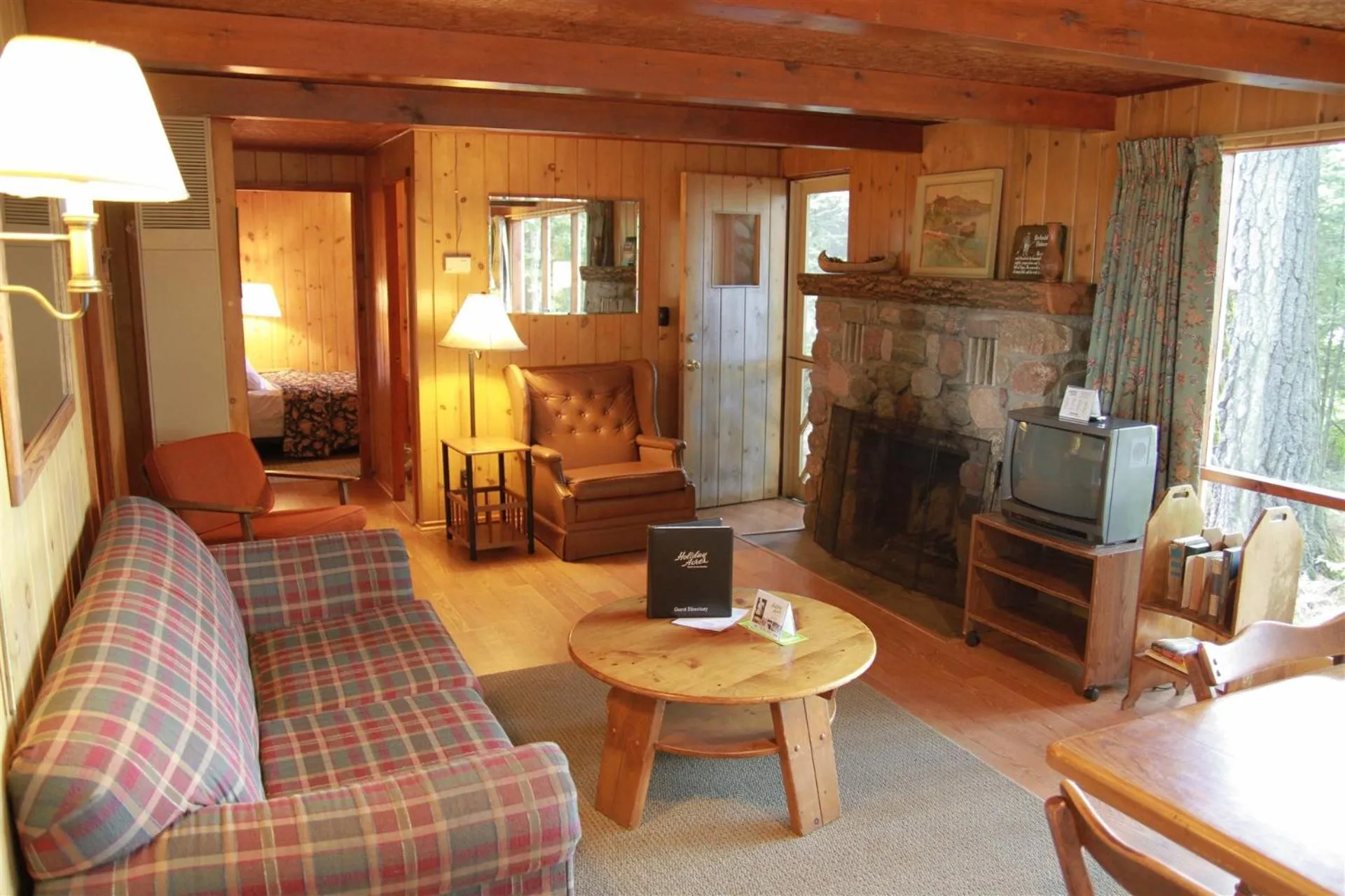 Living room in Holiday Acres Resort