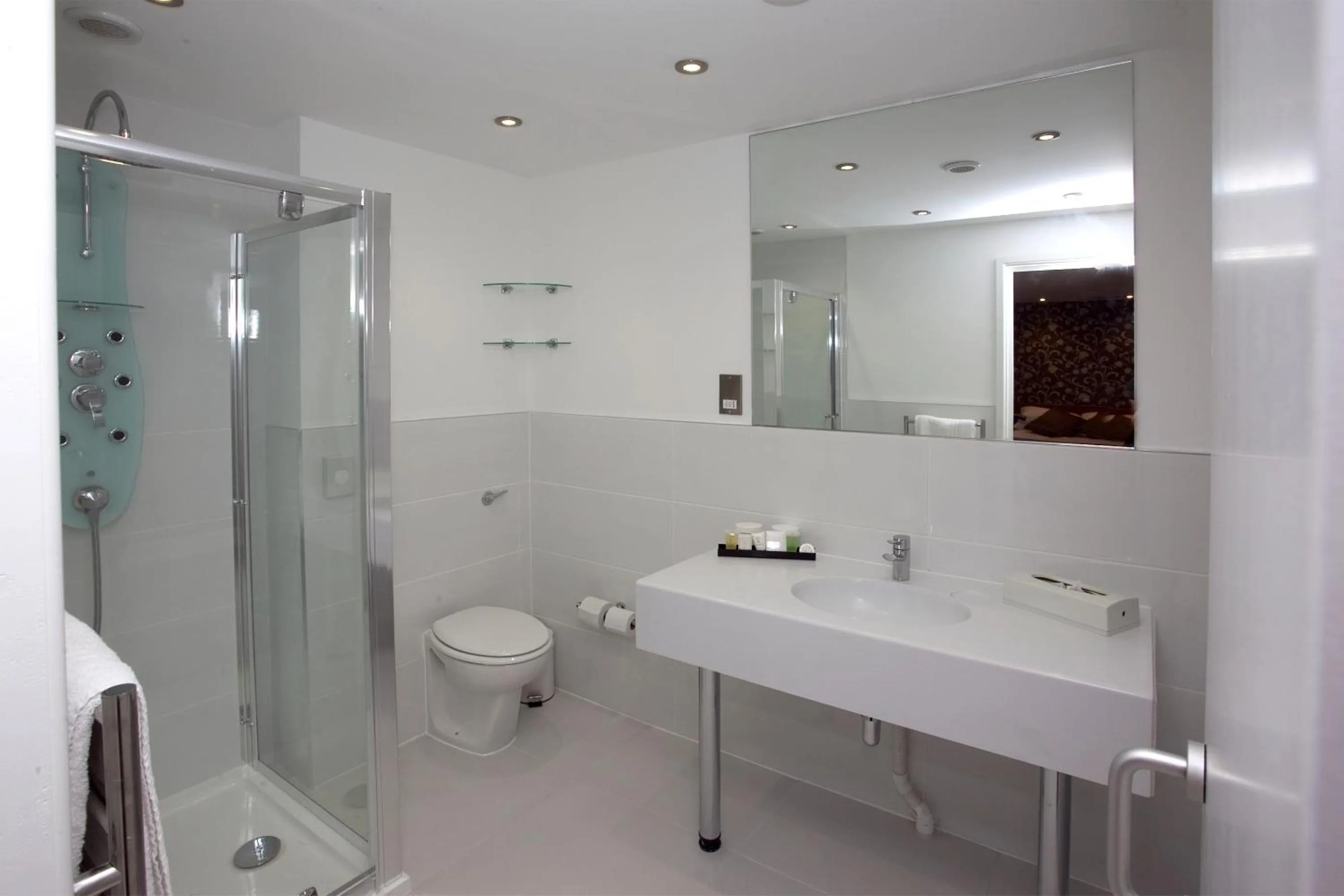 Shower, Bathroom in Best Western Nottingham Derby