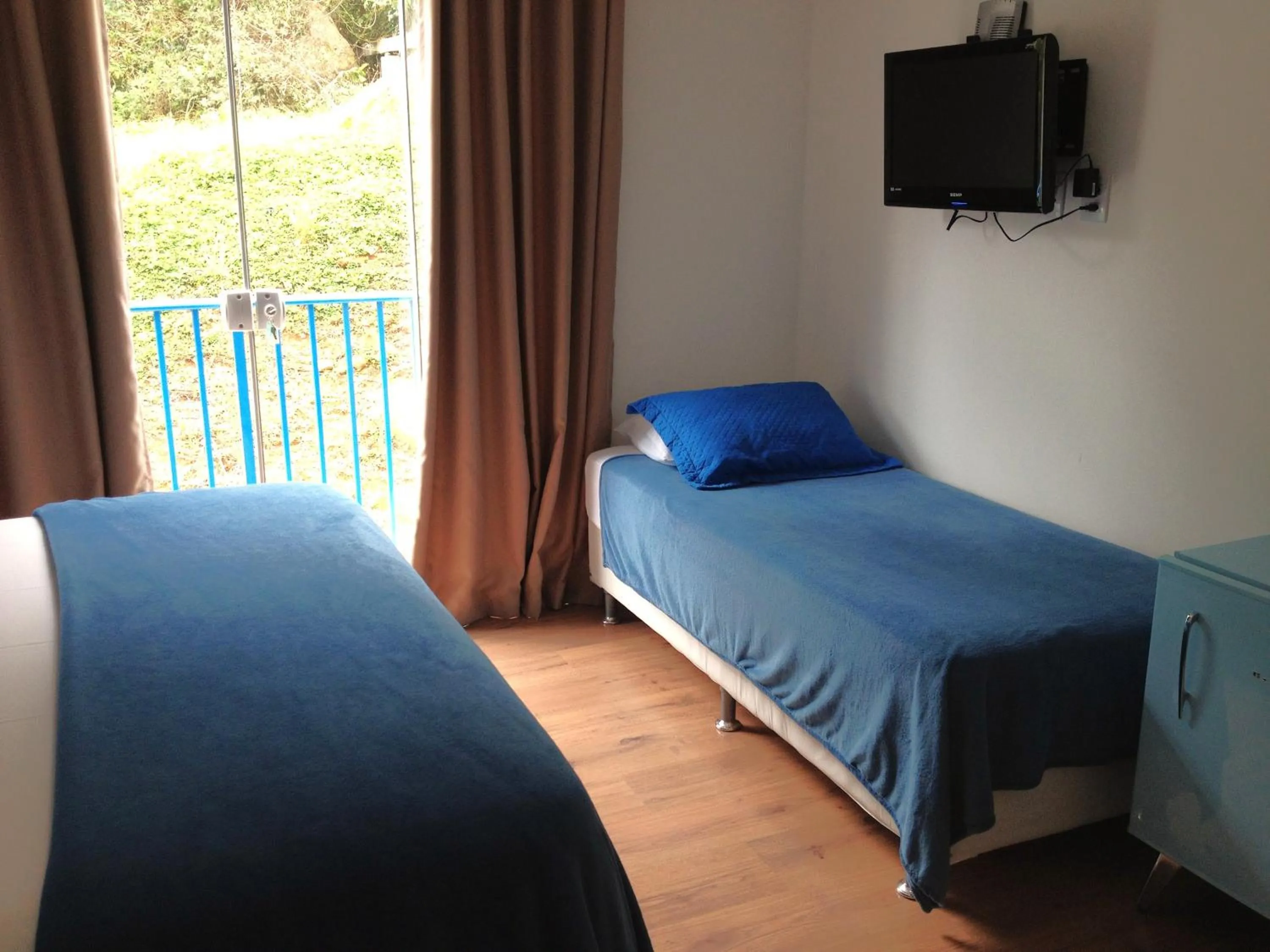 View (from property/room), Bed in The Hyperion Boutique Hotel