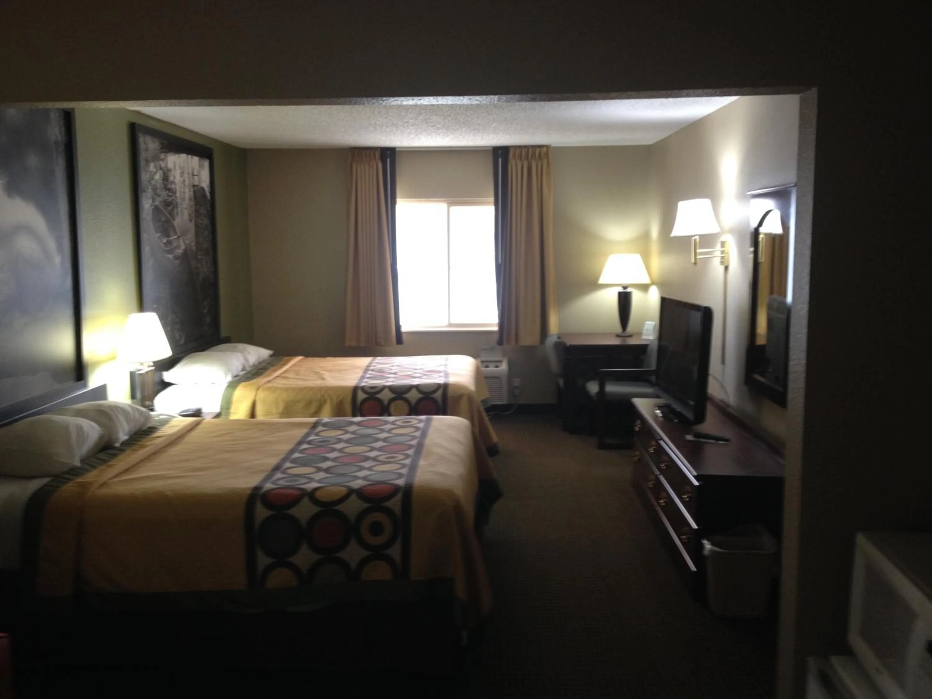 Bed in Super 8 by Wyndham Olney