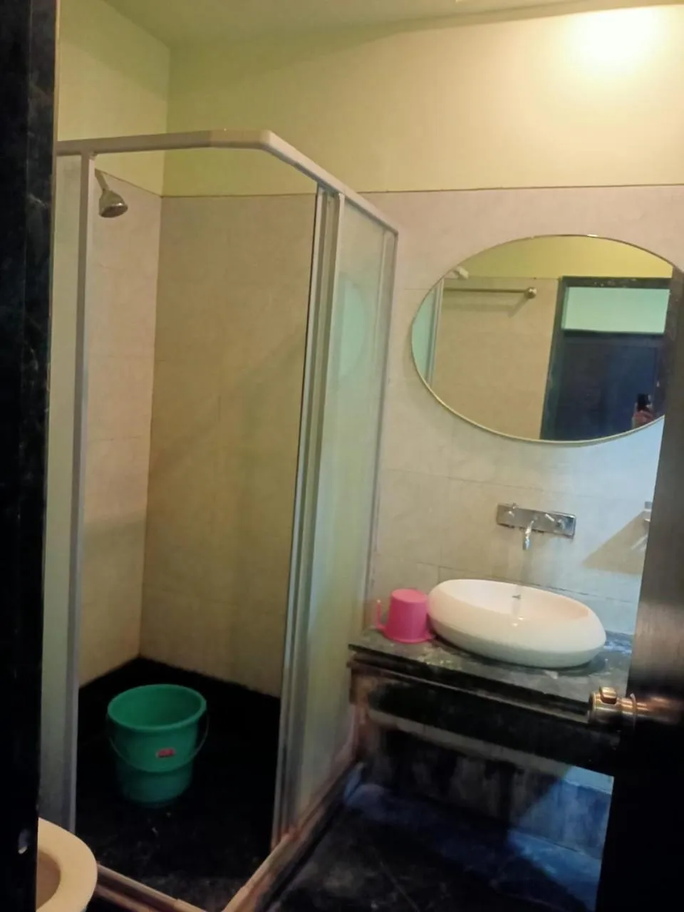 Shower in Hotel Skylark