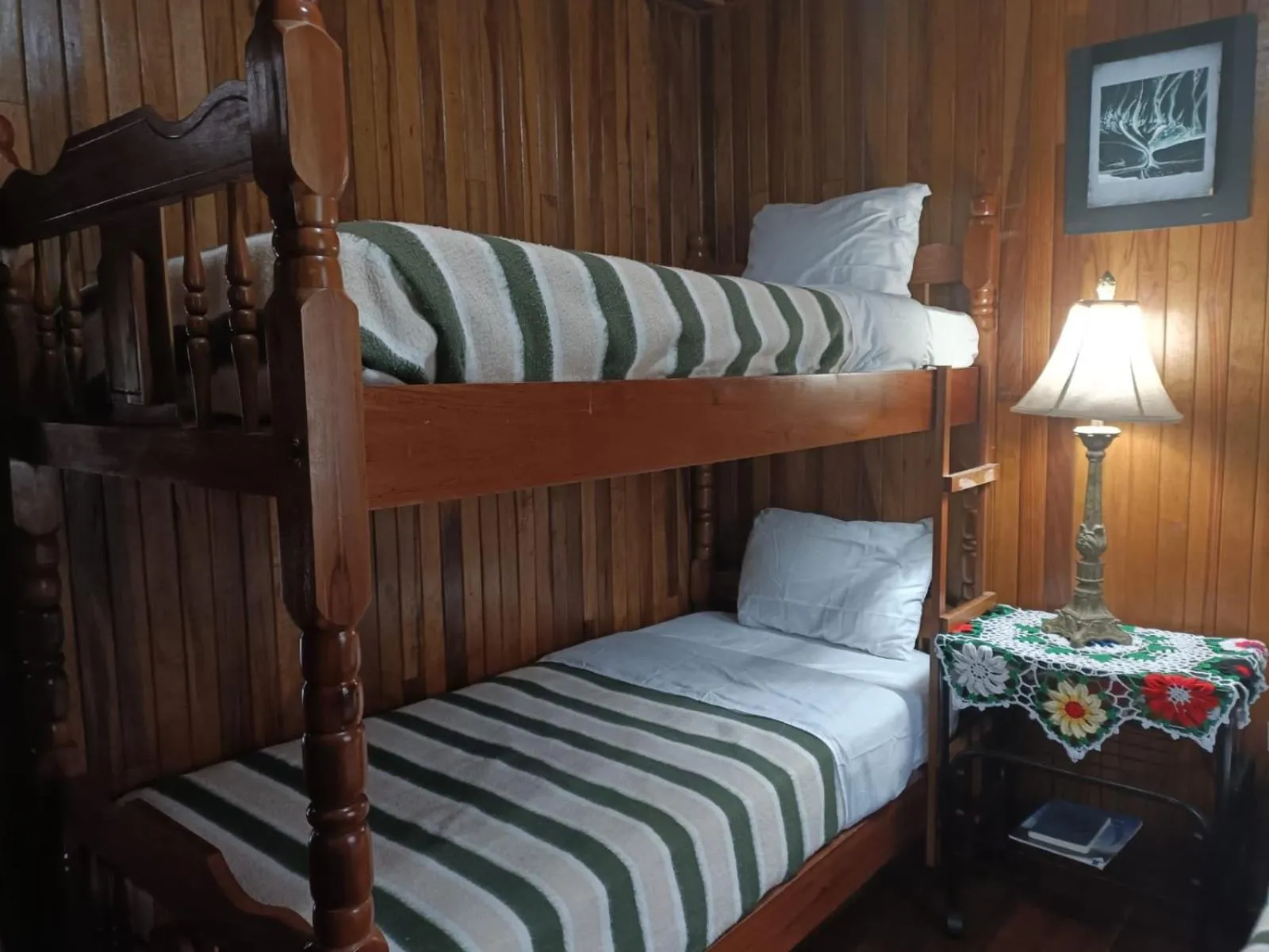 Bed in Hotel Bell Bird