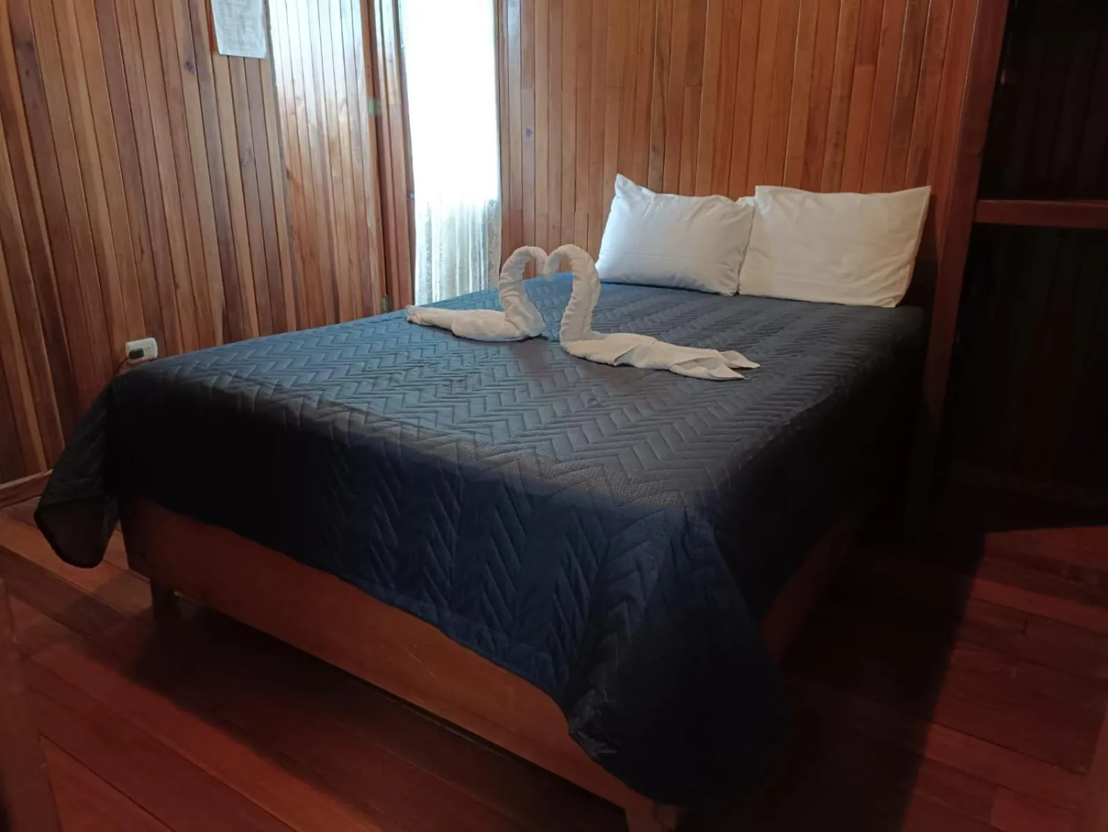 Bed in Hotel Bell Bird