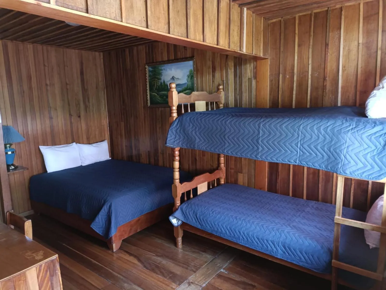 Bed in Hotel Bell Bird