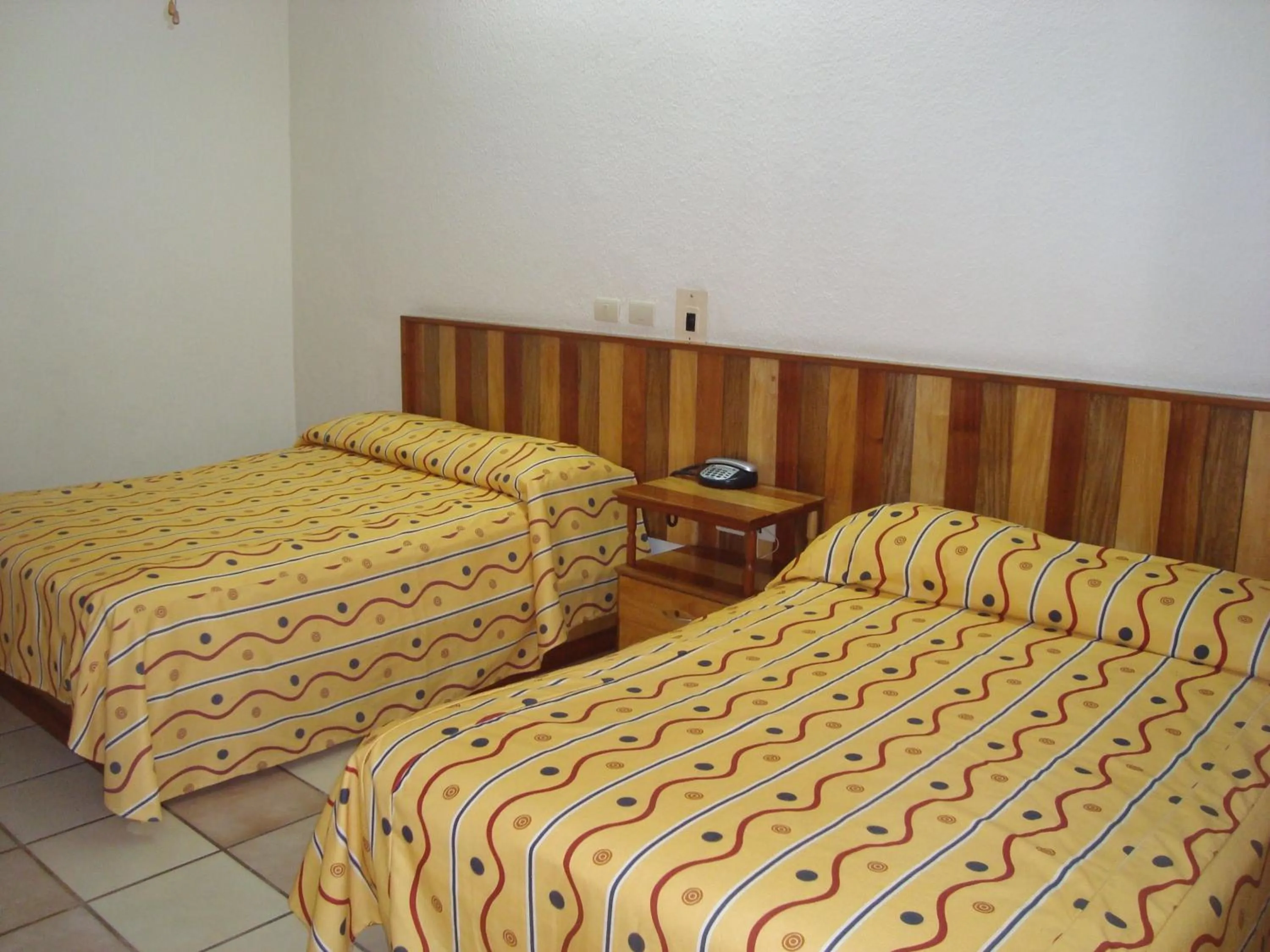 Bed in Hotel Lacantum