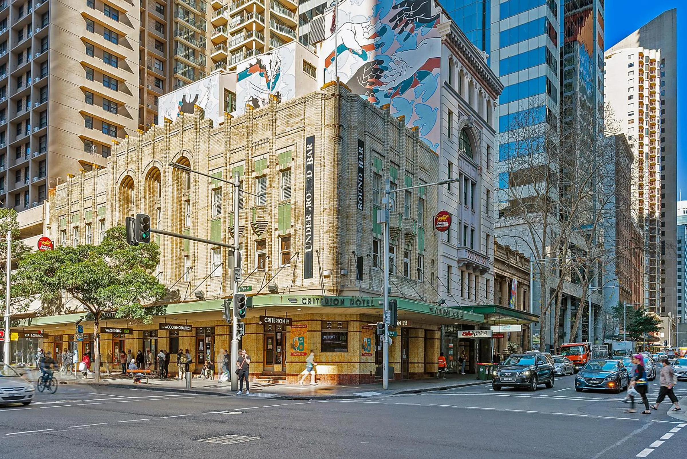 Property building in Criterion Hotel Sydney