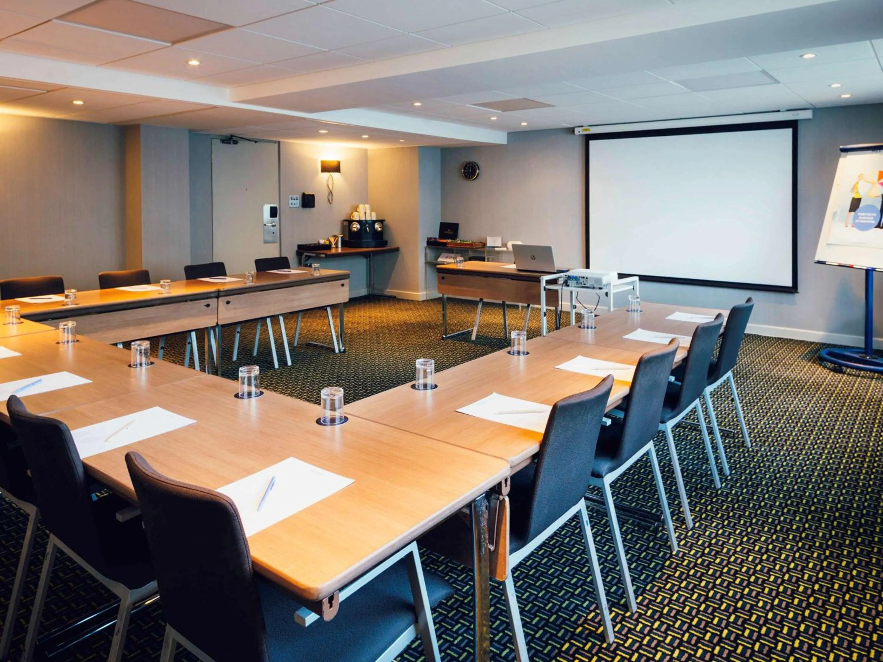 On site in Novotel Nottingham Derby