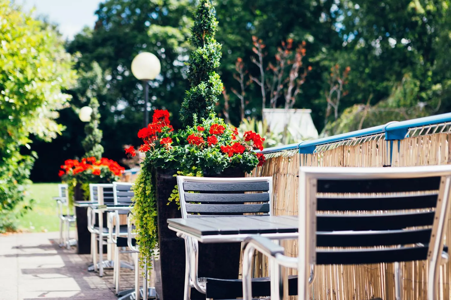 Patio in Novotel Nottingham Derby