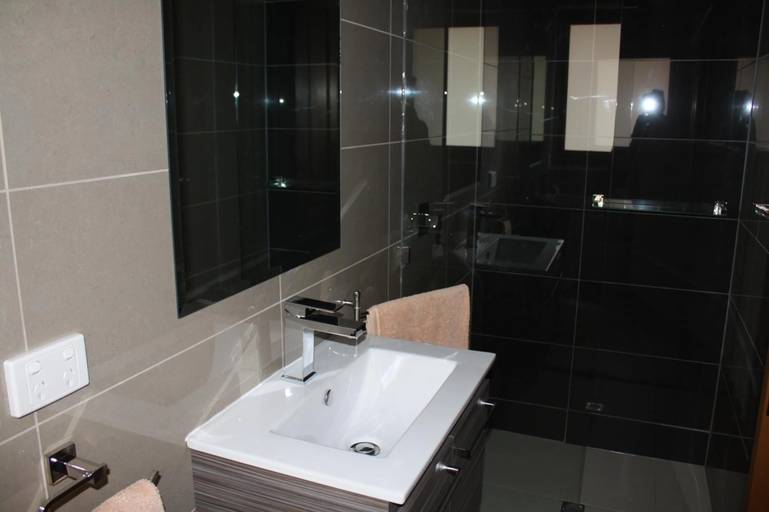 Bathroom in BIG4 Stuart Range Outback Resort